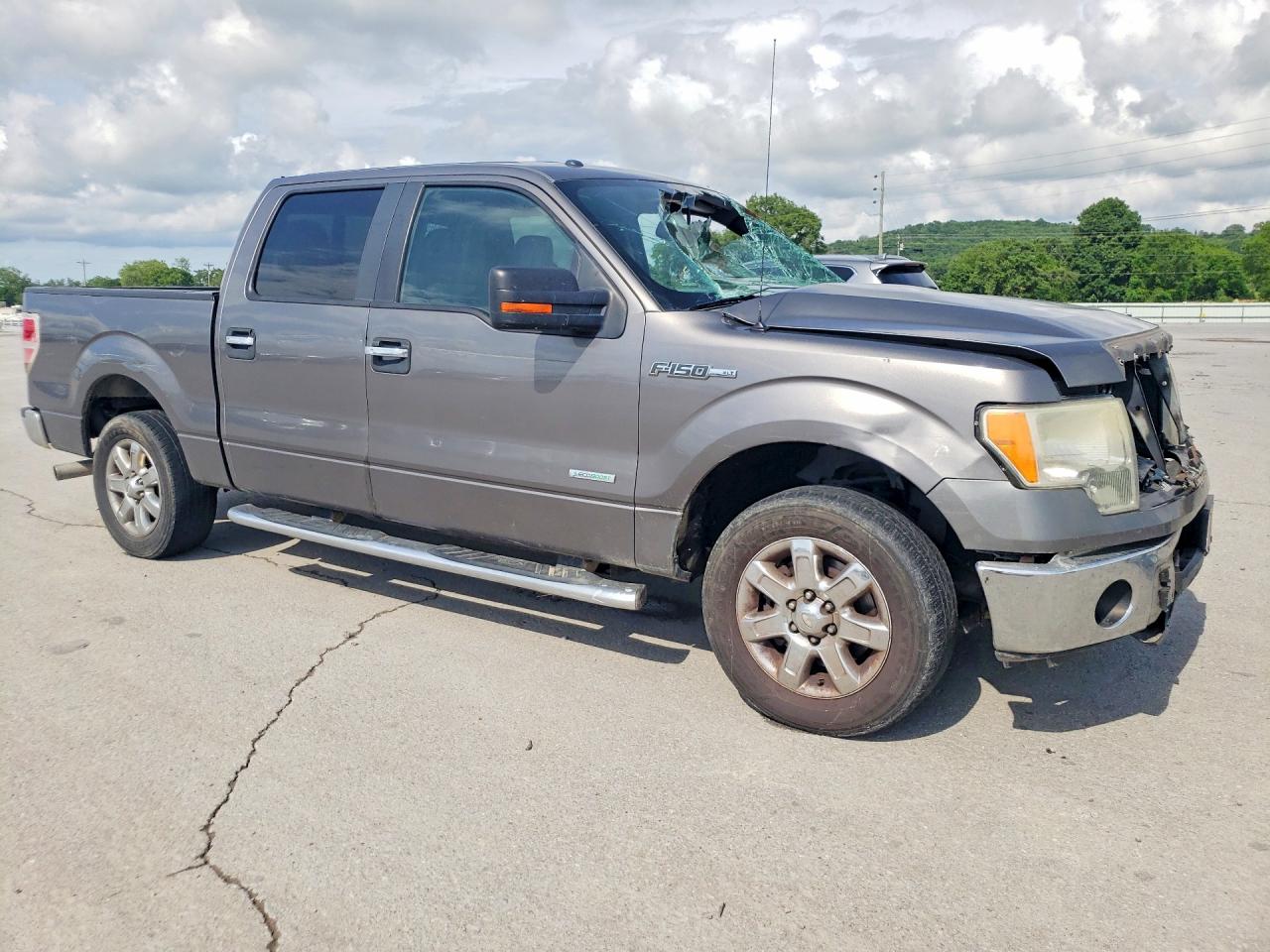 2013 Ford F150 Supercrew Silver vin: 1FTFW1CT8DFA42181