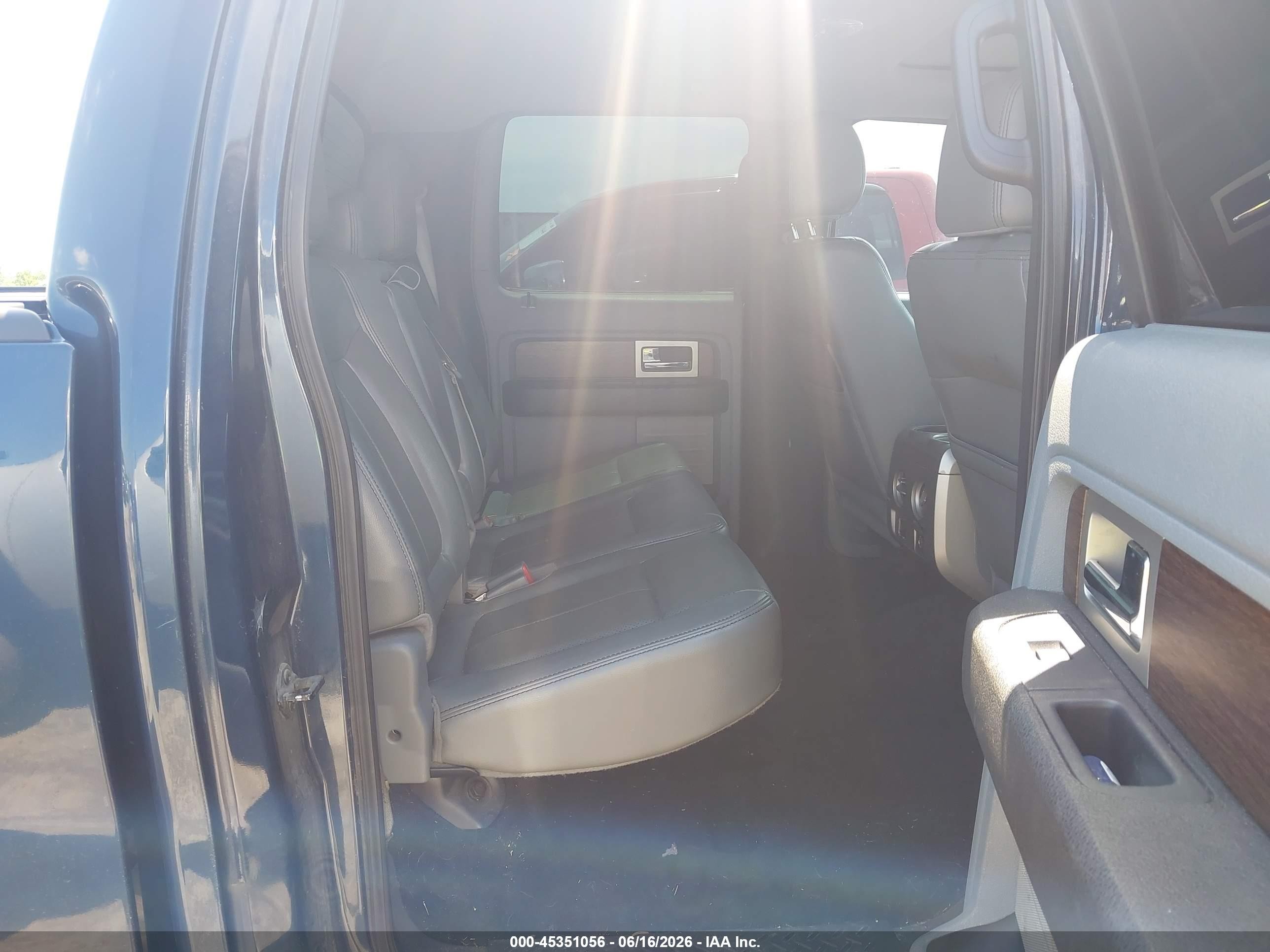 2013 Ford F-150 Lariat Синий vin: 1FTFW1CT8DKD58896