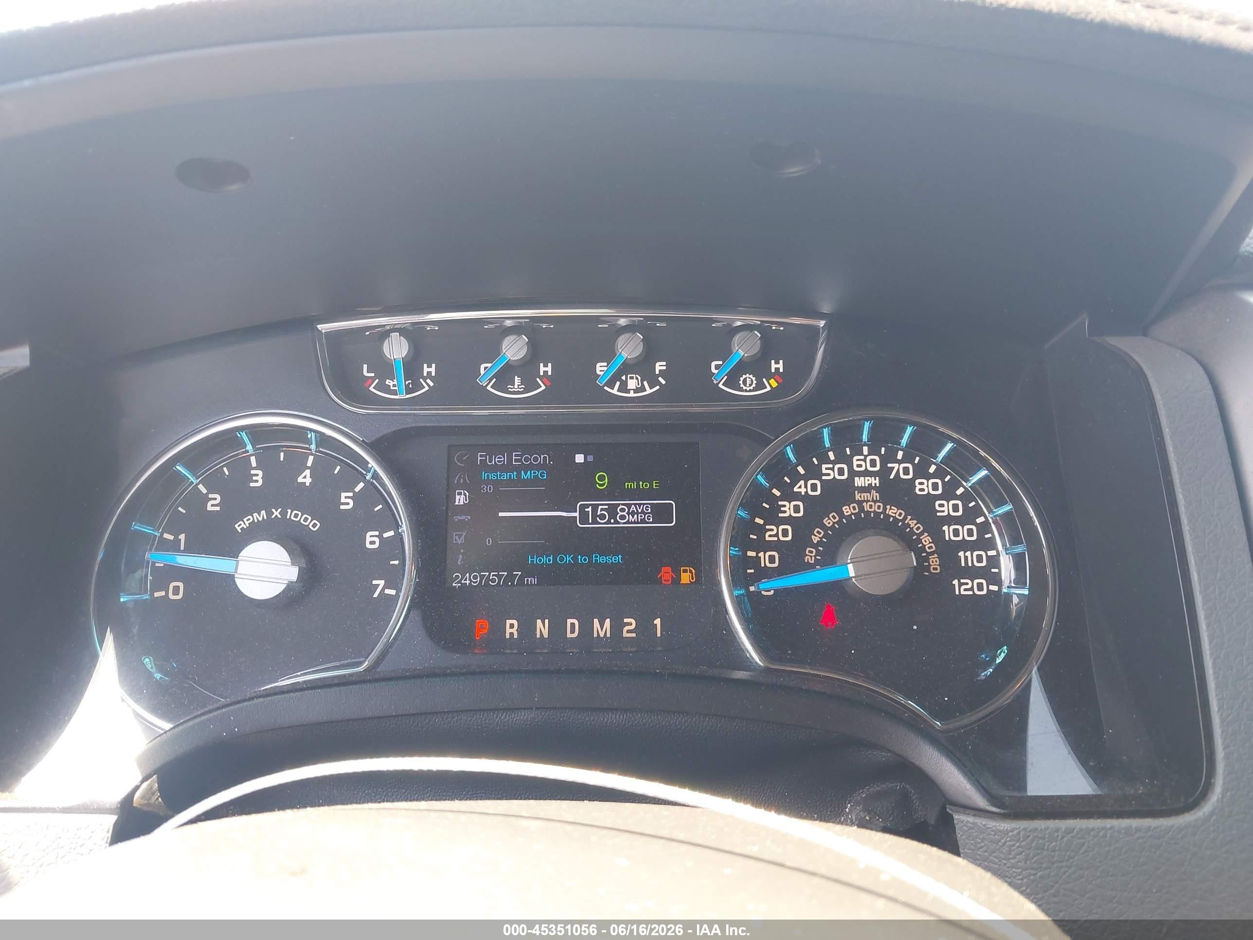 2013 Ford F-150 Lariat Синий vin: 1FTFW1CT8DKD58896