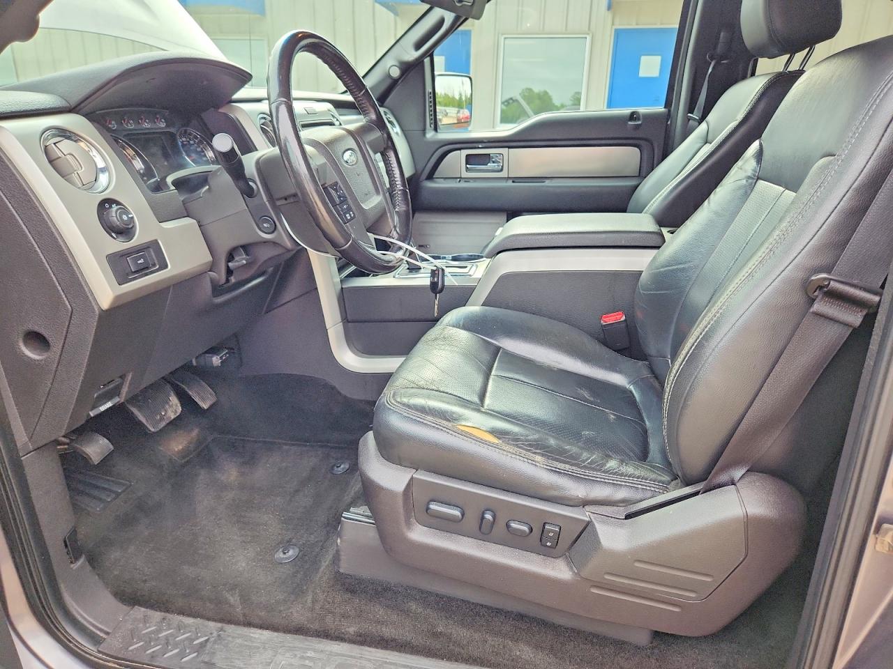 2013 Ford F150 Supercrew Gray vin: 1FTFW1CT8DKF40582