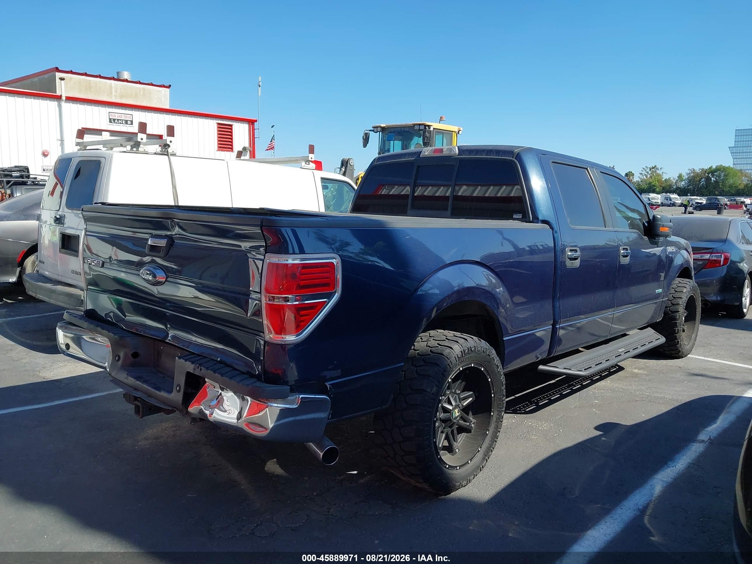 2013 Ford F-150 Xlt Dark Blue vin: 1FTFW1CT8DKF48147
