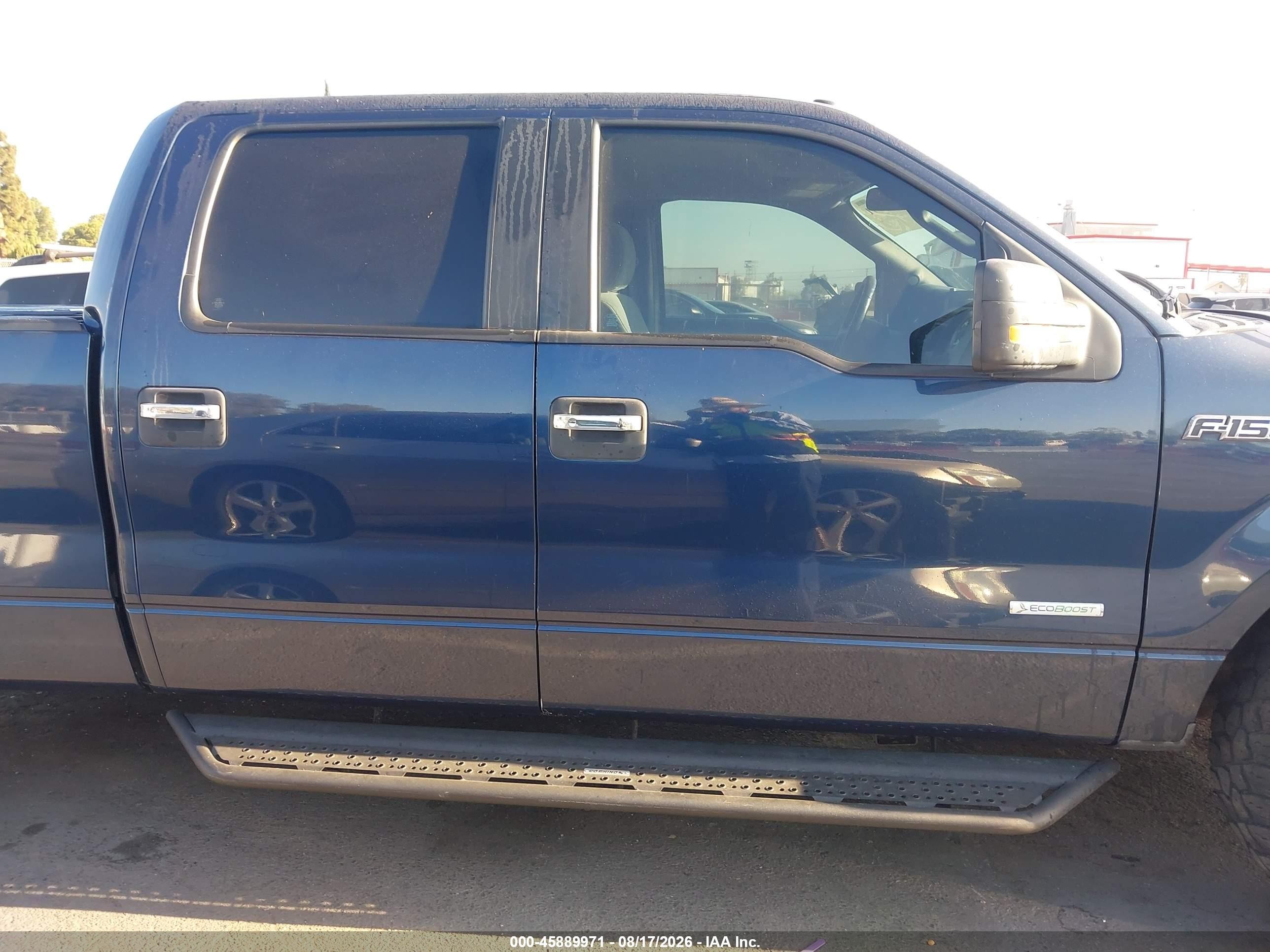 2013 Ford F-150 Xlt Dark Blue vin: 1FTFW1CT8DKF48147