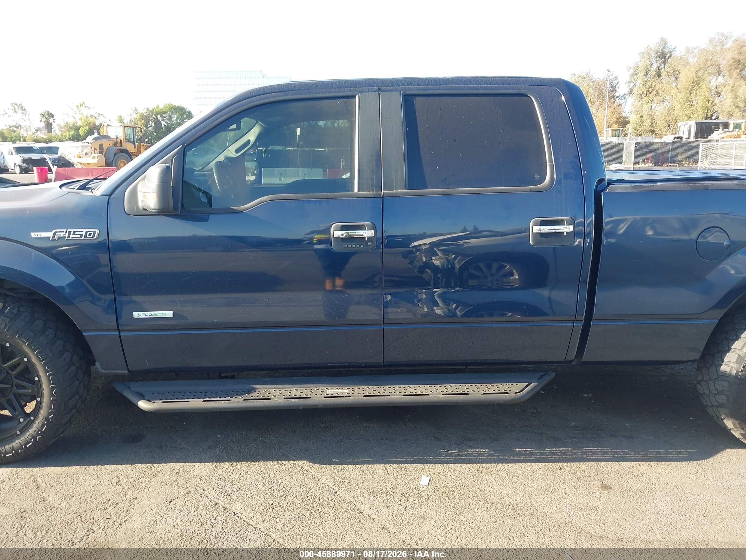 2013 Ford F-150 Xlt Dark Blue vin: 1FTFW1CT8DKF48147