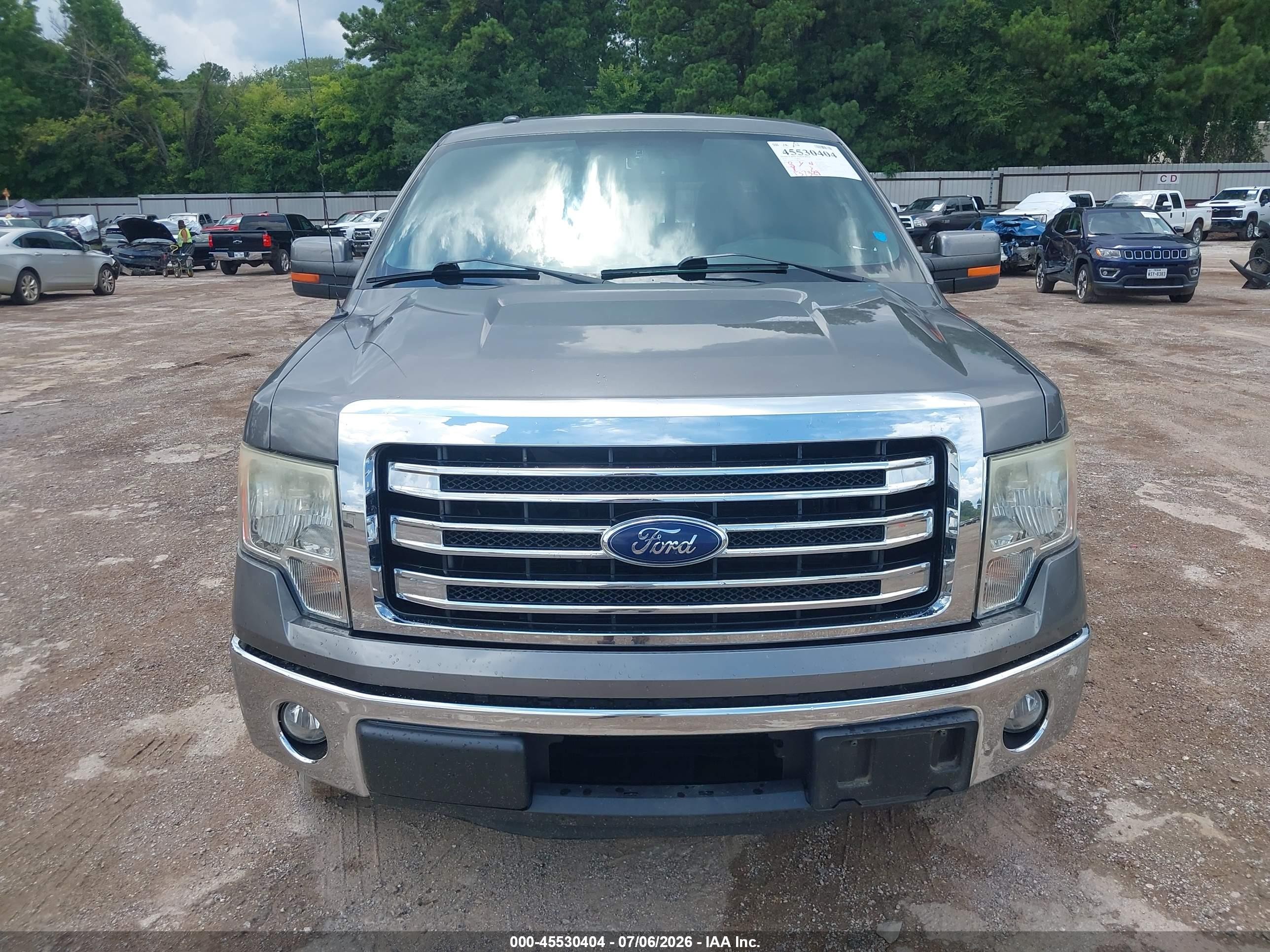2013 Ford F-150 Fx2/king Ranch/lariat/limited/platinum/xl/xlt Gray vin: 1FTFW1CT8DKG47650