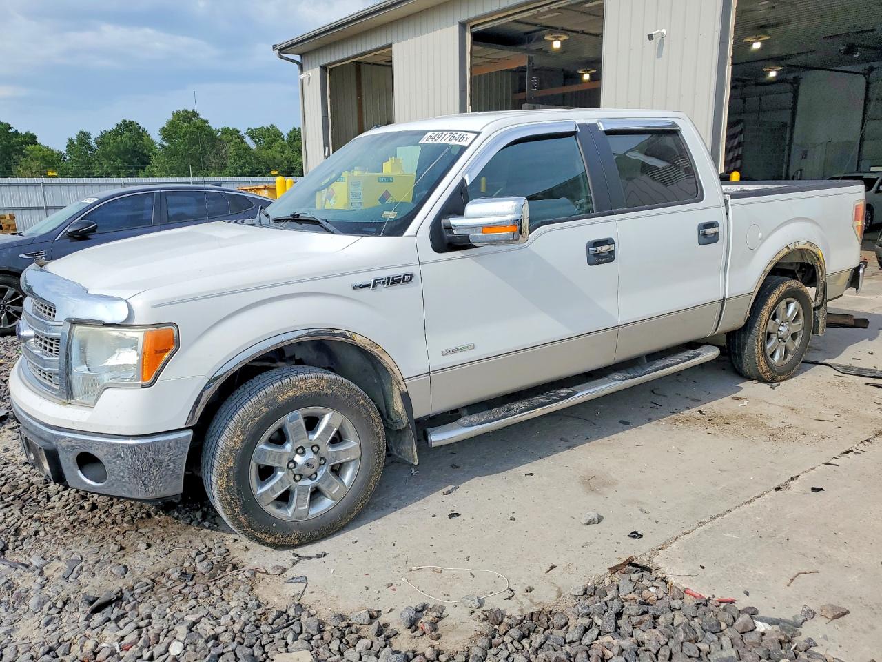 2013 Ford F150 Supercrew White vin: 1FTFW1CT8DKG49544