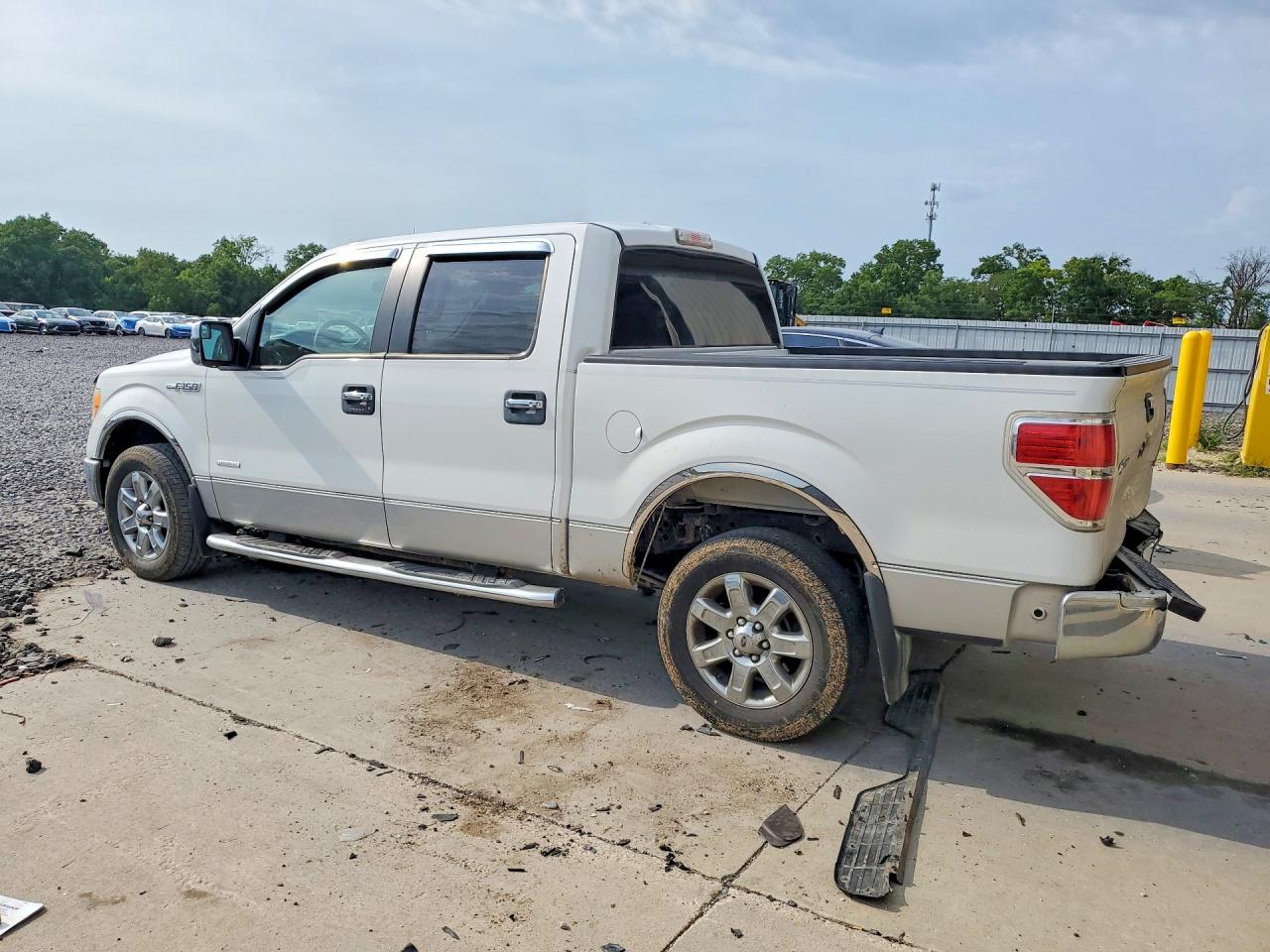 2013 Ford F150 Supercrew White vin: 1FTFW1CT8DKG49544