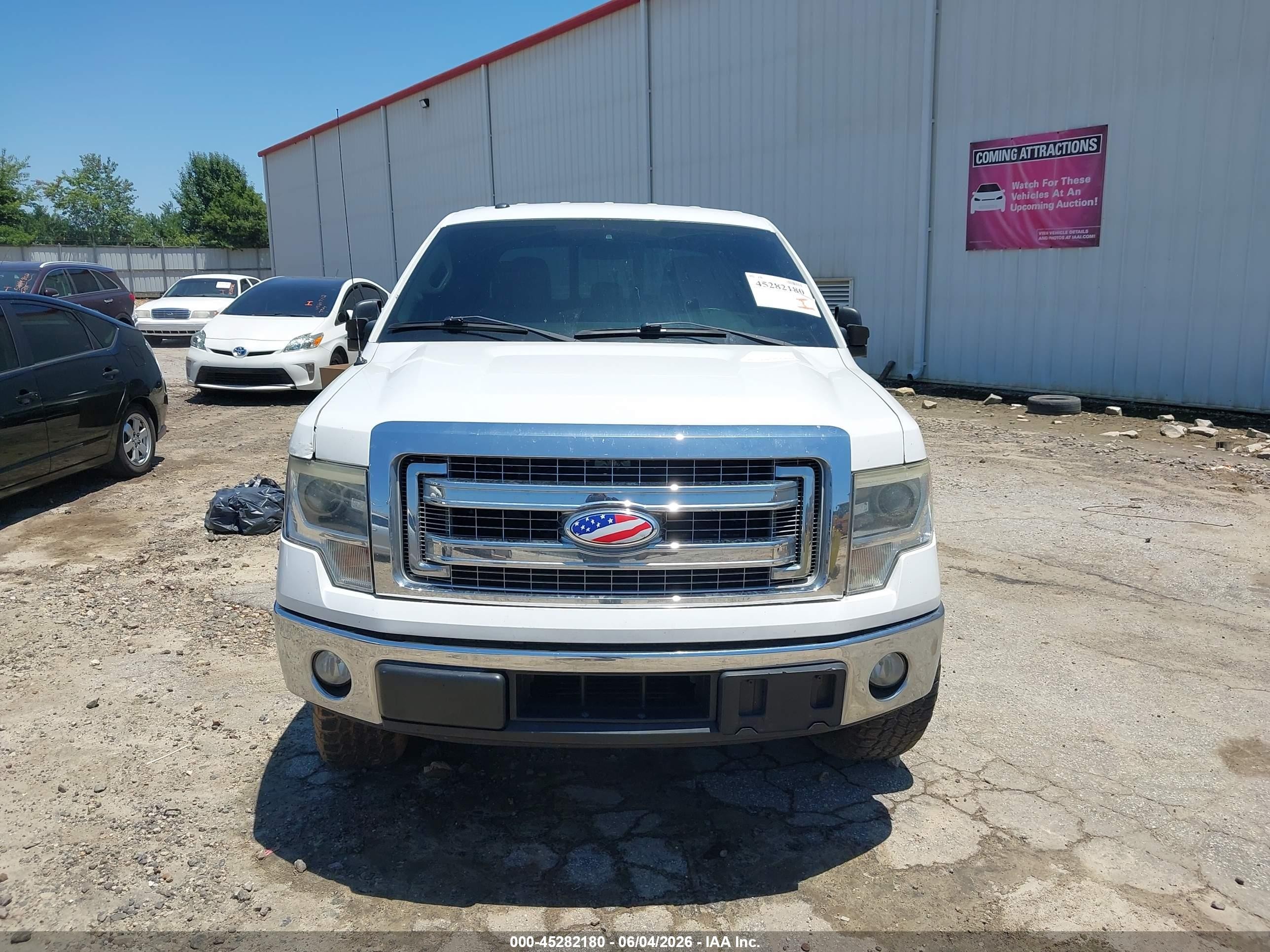 2014 Ford F-150 Xlt White vin: 1FTFW1CT8EFA36124