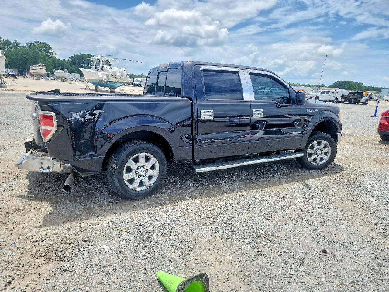 2014 Ford F150 Supercrew Black vin: 1FTFW1CT8EFC07051