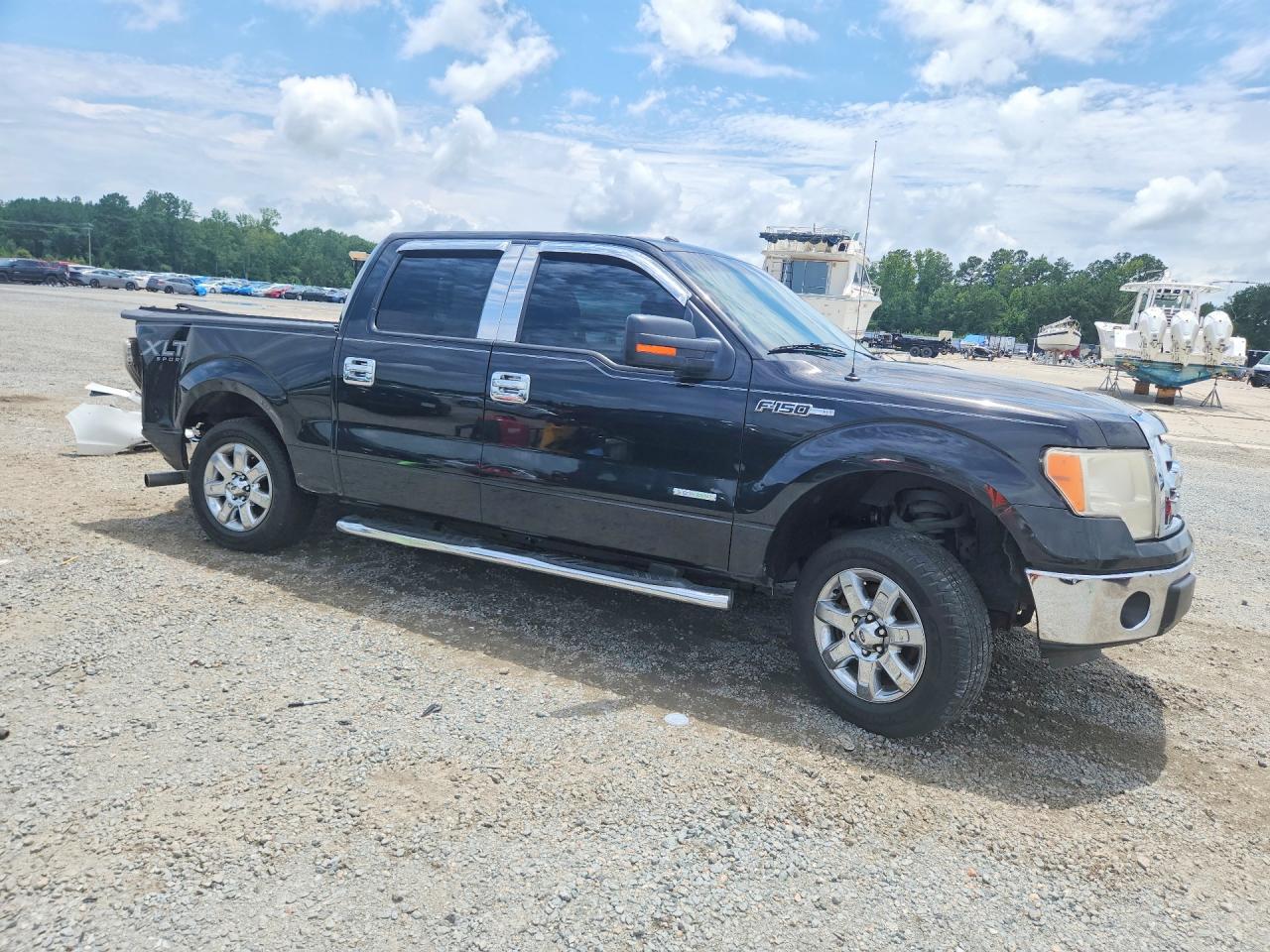 2014 Ford F150 Supercrew Black vin: 1FTFW1CT8EFC07051
