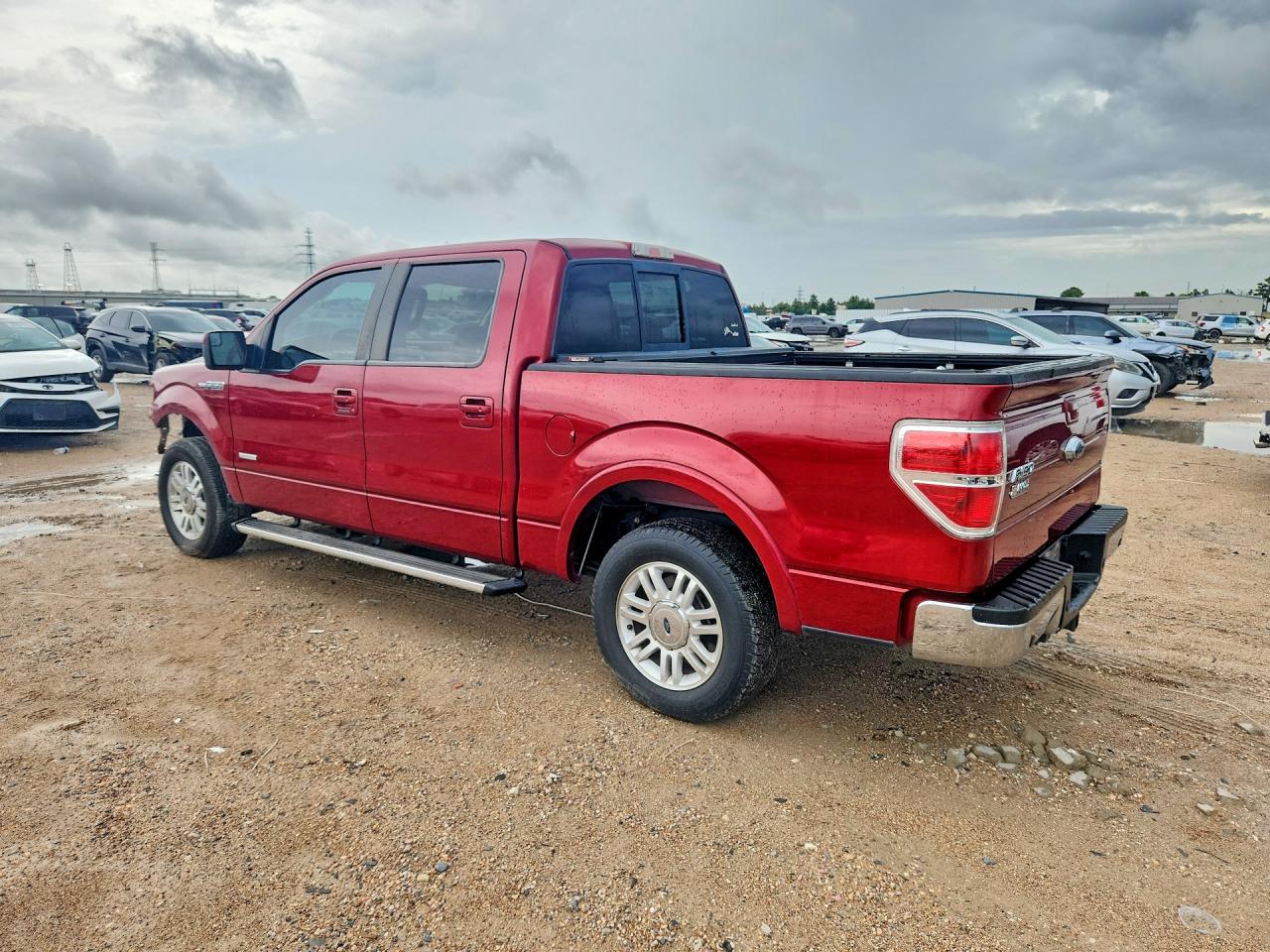 2014 Ford F150 Supercrew Red vin: 1FTFW1CT8EKD30002