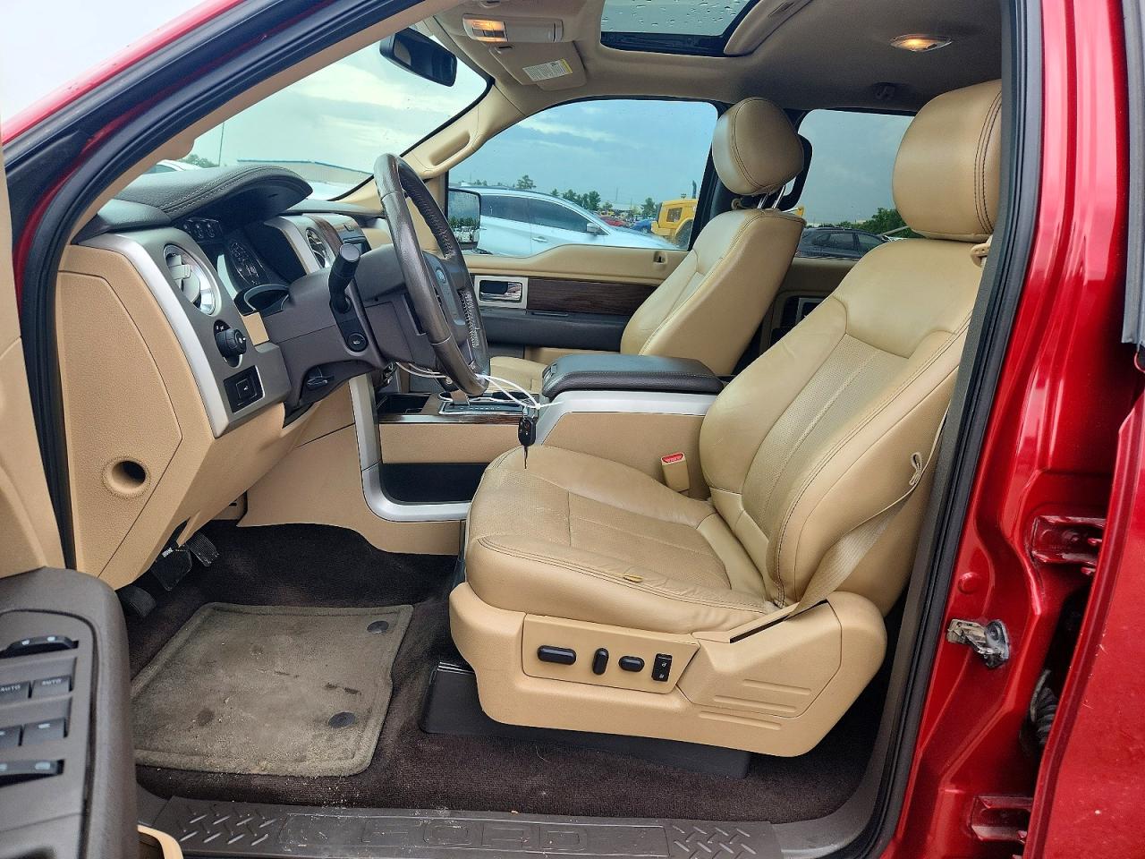 2014 Ford F150 Supercrew Red vin: 1FTFW1CT8EKD30002