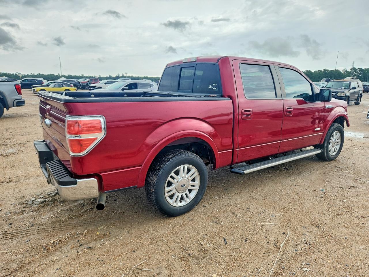 2014 Ford F150 Supercrew Red vin: 1FTFW1CT8EKD30002