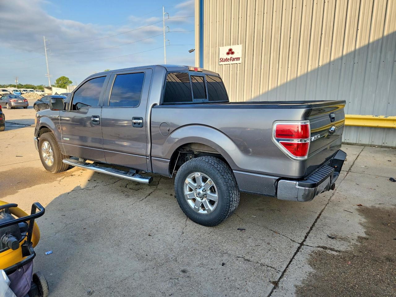 2014 Ford F150 Supercrew Серый vin: 1FTFW1CT8EKF01833