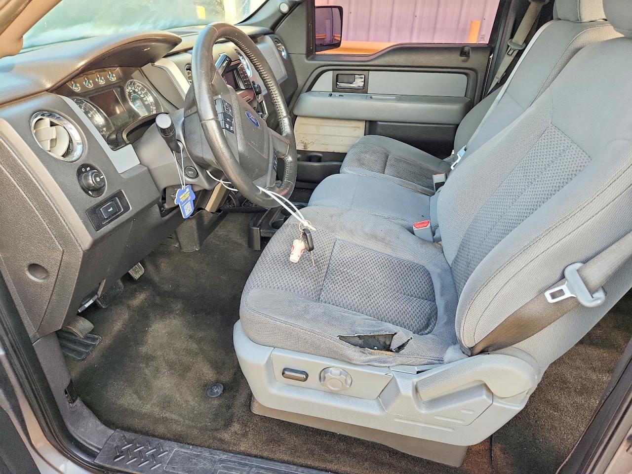 2014 Ford F150 Supercrew Серый vin: 1FTFW1CT8EKF01833