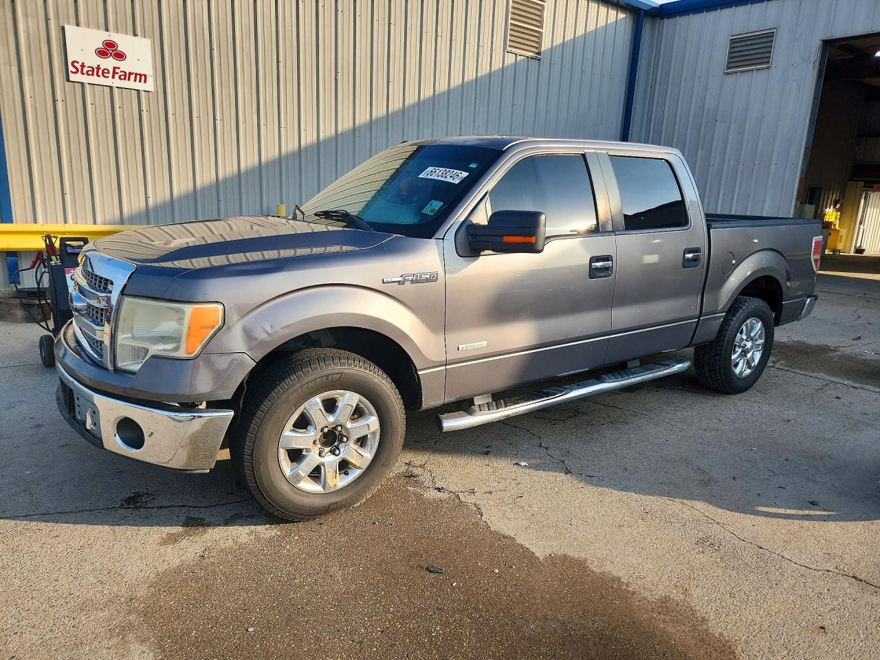 2014 Ford F150 Supercrew Серый vin: 1FTFW1CT8EKF01833