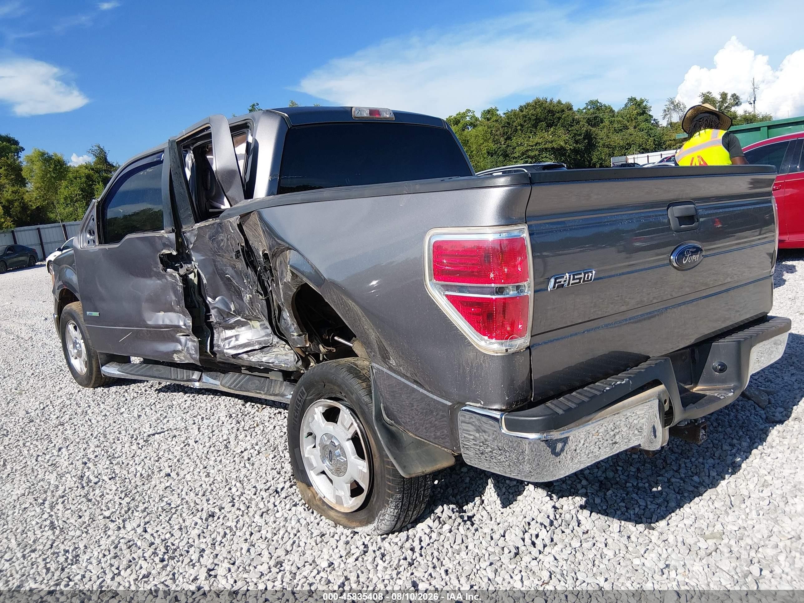 2014 Ford F-150 Xlt Серый vin: 1FTFW1CT8EKG29652