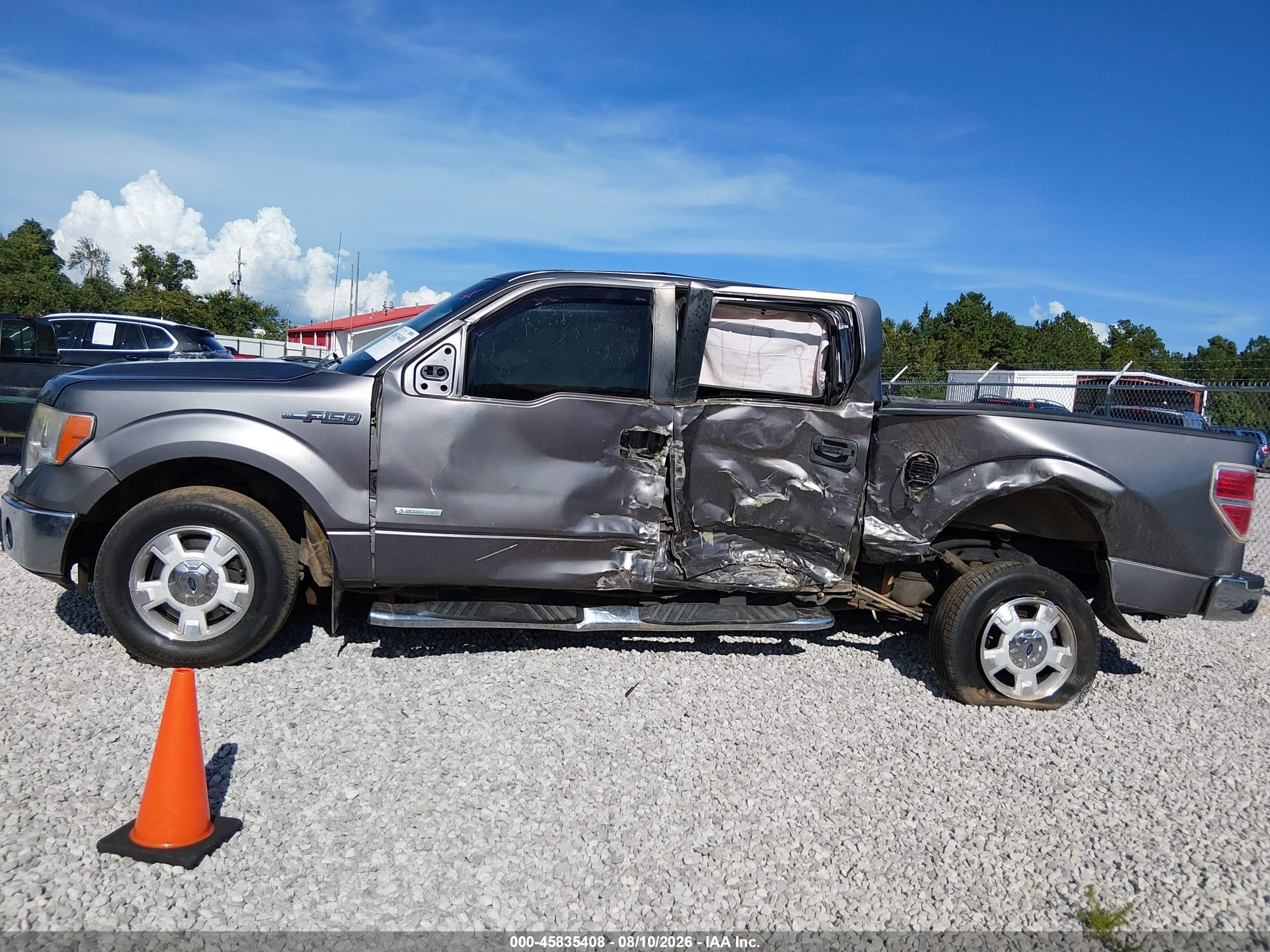 2014 Ford F-150 Xlt Серый vin: 1FTFW1CT8EKG29652