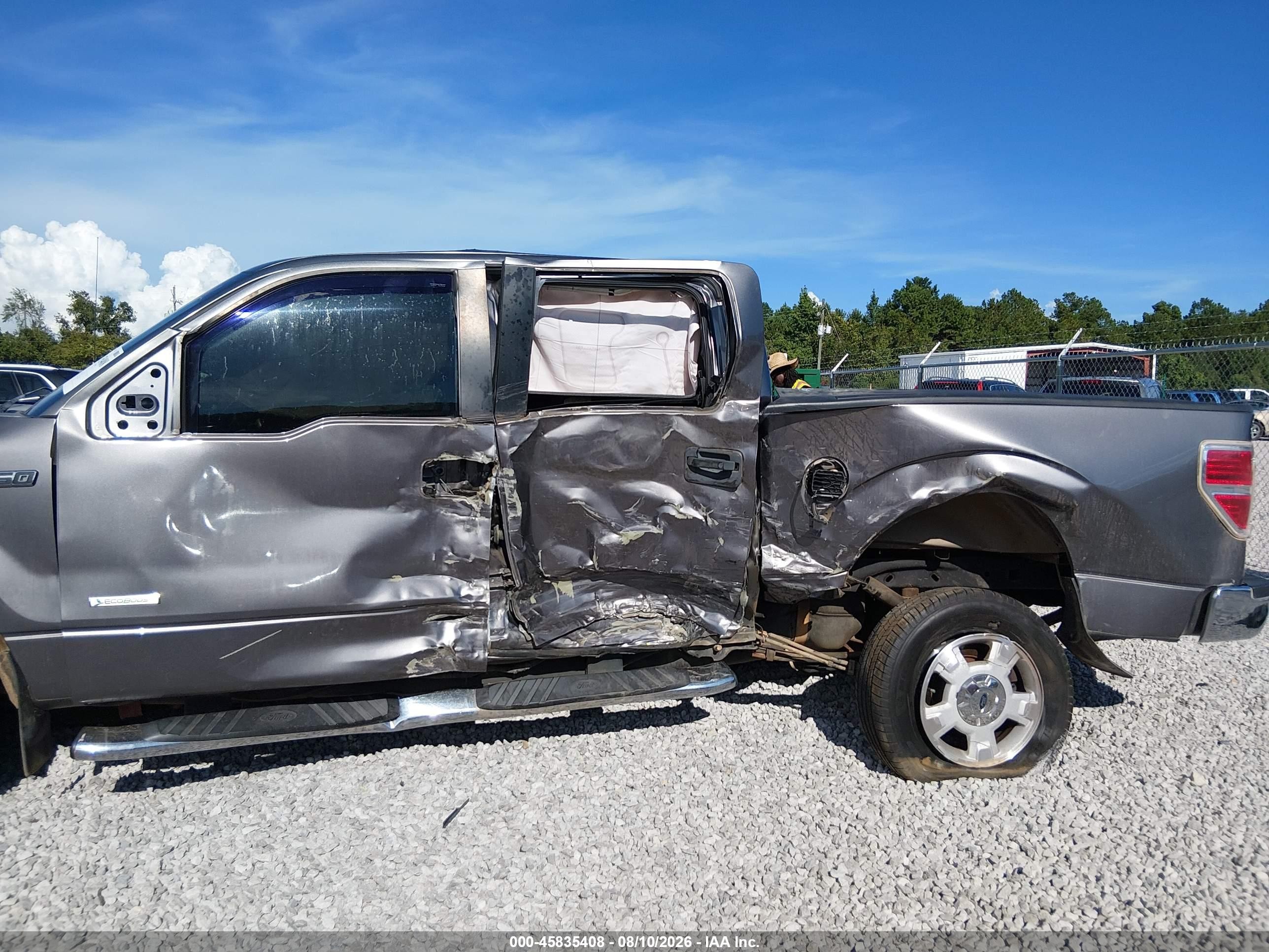 2014 Ford F-150 Xlt Серый vin: 1FTFW1CT8EKG29652