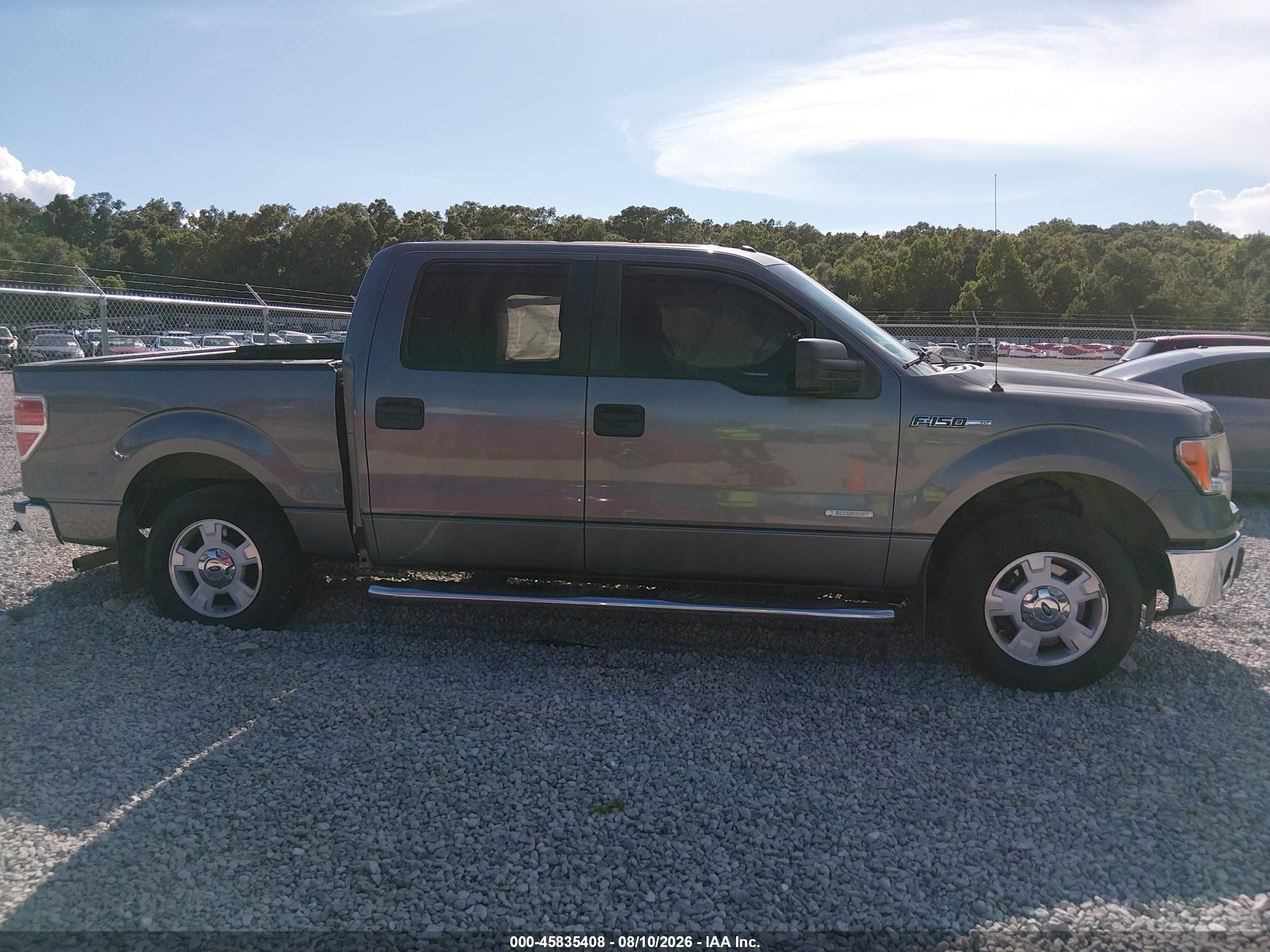 2014 Ford F-150 Xlt Серый vin: 1FTFW1CT8EKG29652