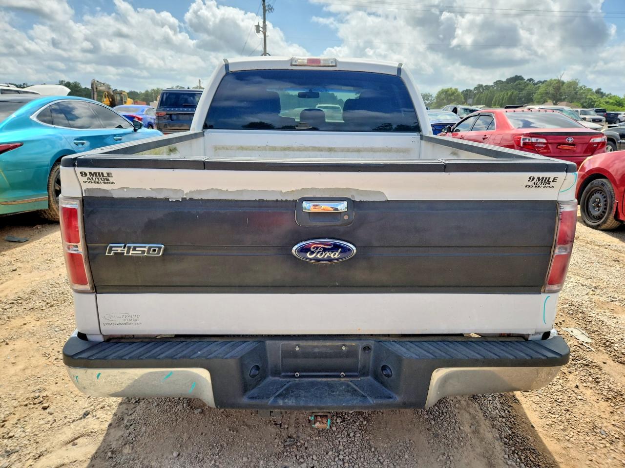 2014 Ford F150 White vin: 1FTFW1CT8EKG54745