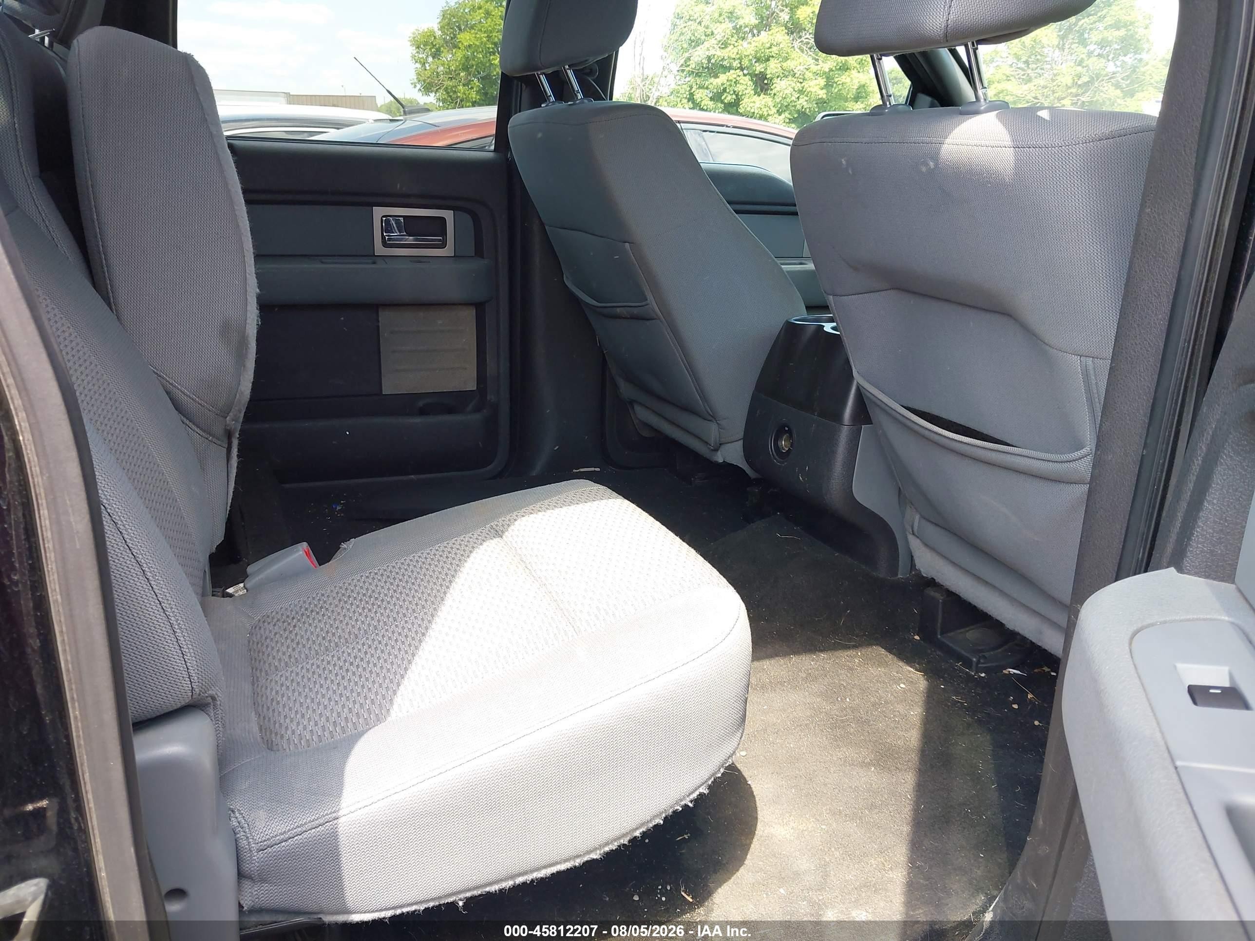 2011 Ford F-150 Xlt Black vin: 1FTFW1CT9BFC48378