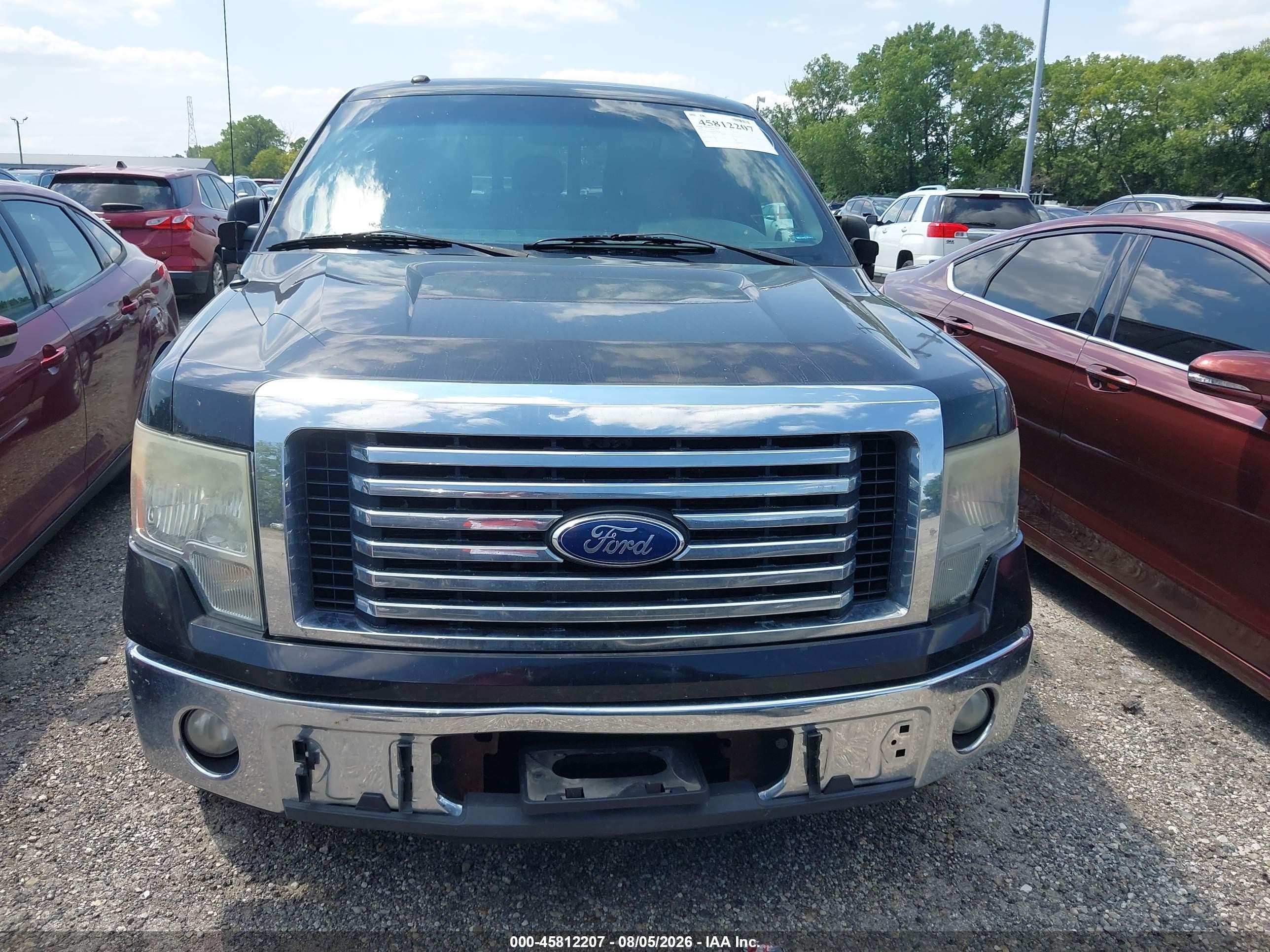 2011 Ford F-150 Xlt Black vin: 1FTFW1CT9BFC48378