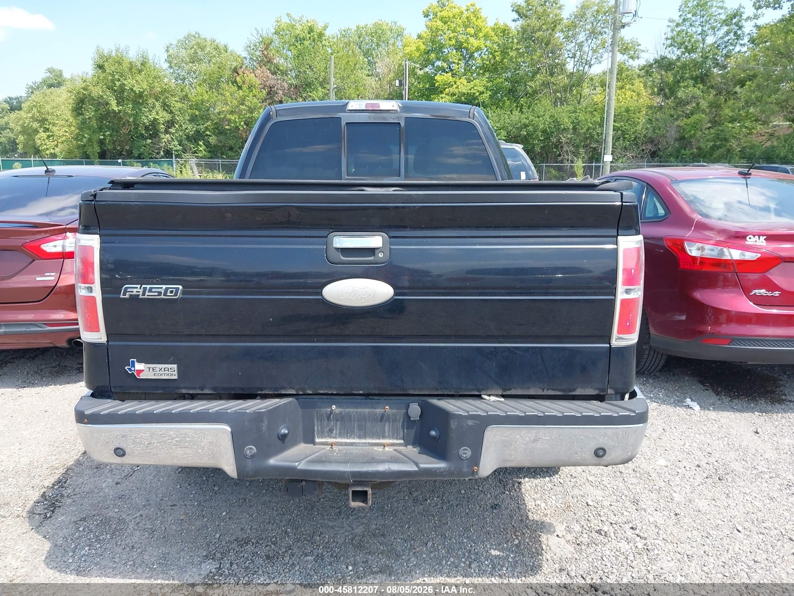 2011 Ford F-150 Xlt Black vin: 1FTFW1CT9BFC48378