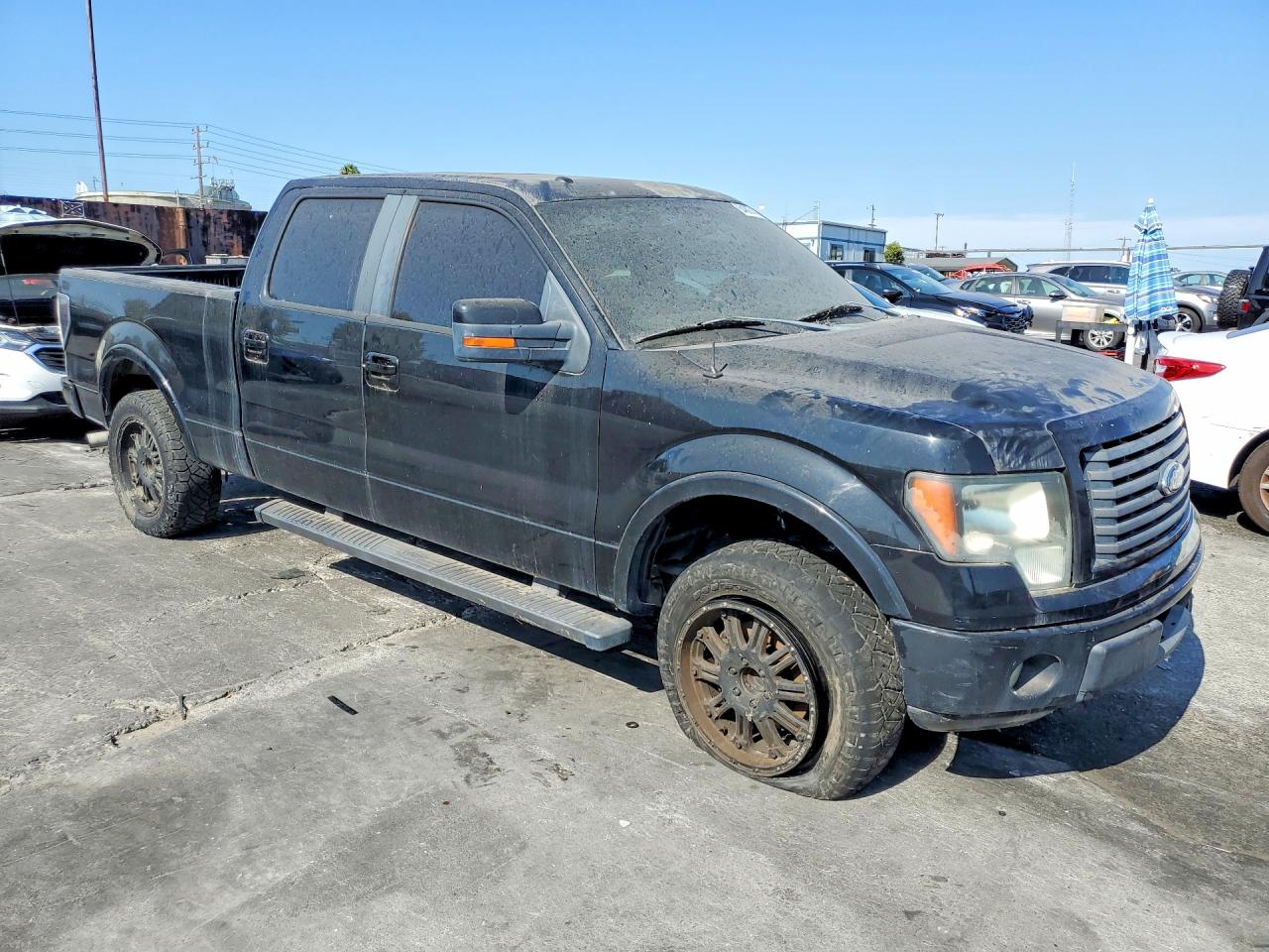 2011 Ford F150 Supercrew Black vin: 1FTFW1CT9BKE09822