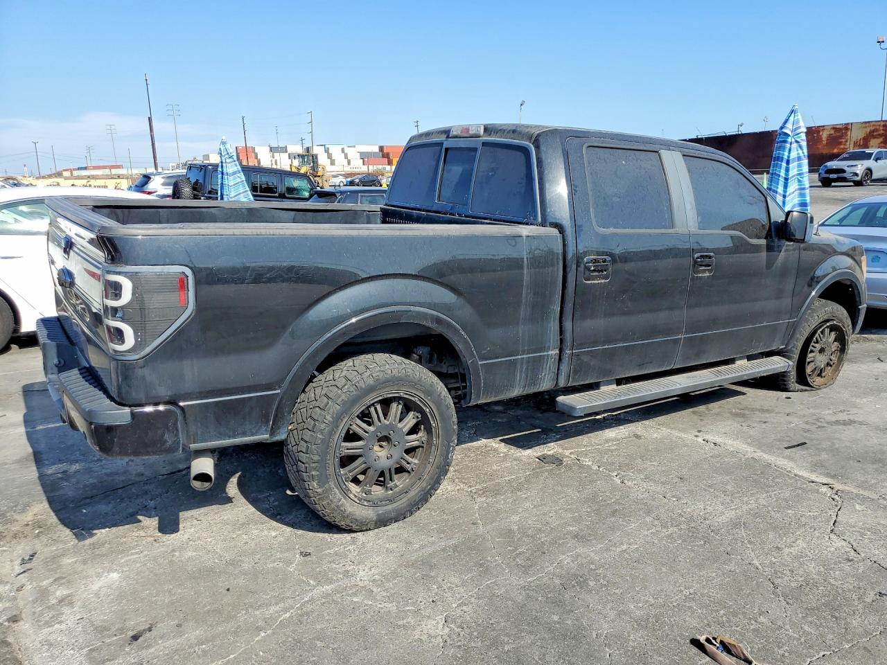 2011 Ford F150 Supercrew Black vin: 1FTFW1CT9BKE09822