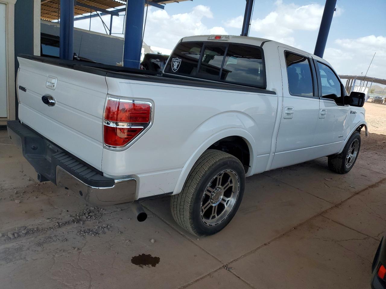 2012 Ford F150 Supercrew White vin: 1FTFW1CT9CKD47940