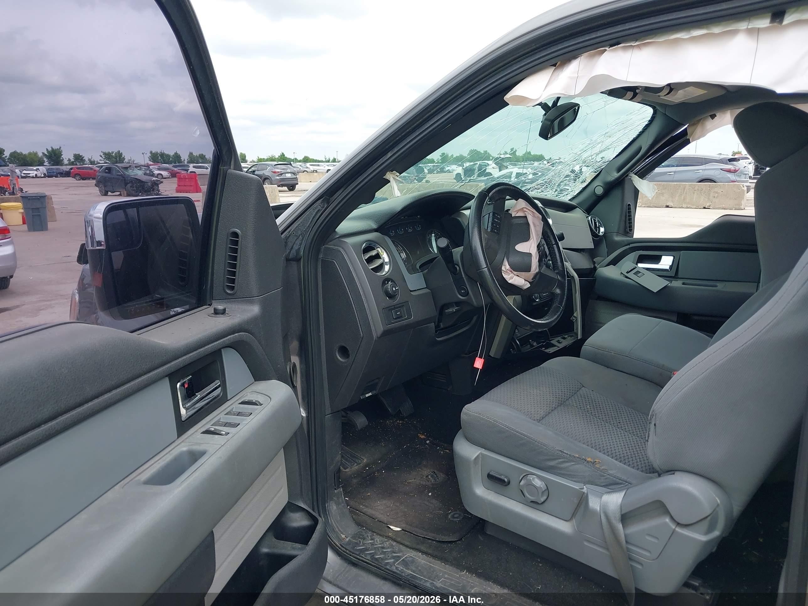2013 Ford F-150 Xlt Gray vin: 1FTFW1CT9DFA15443