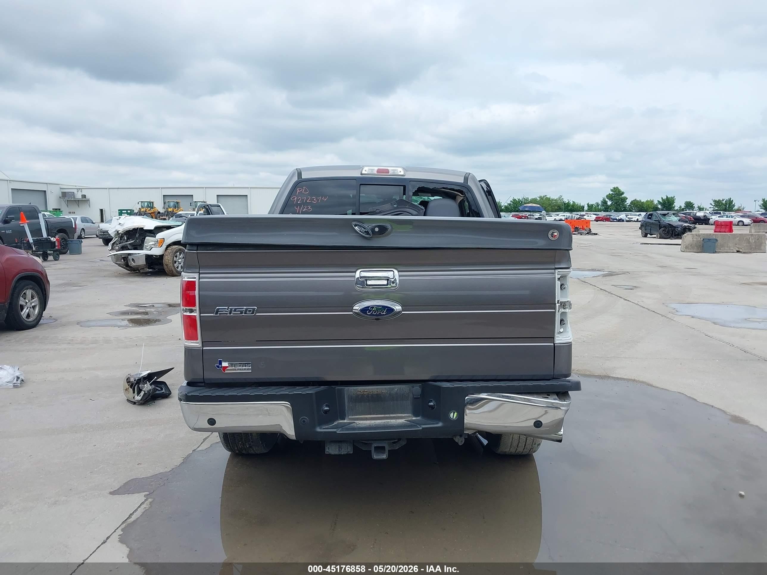 2013 Ford F-150 Xlt Gray vin: 1FTFW1CT9DFA15443