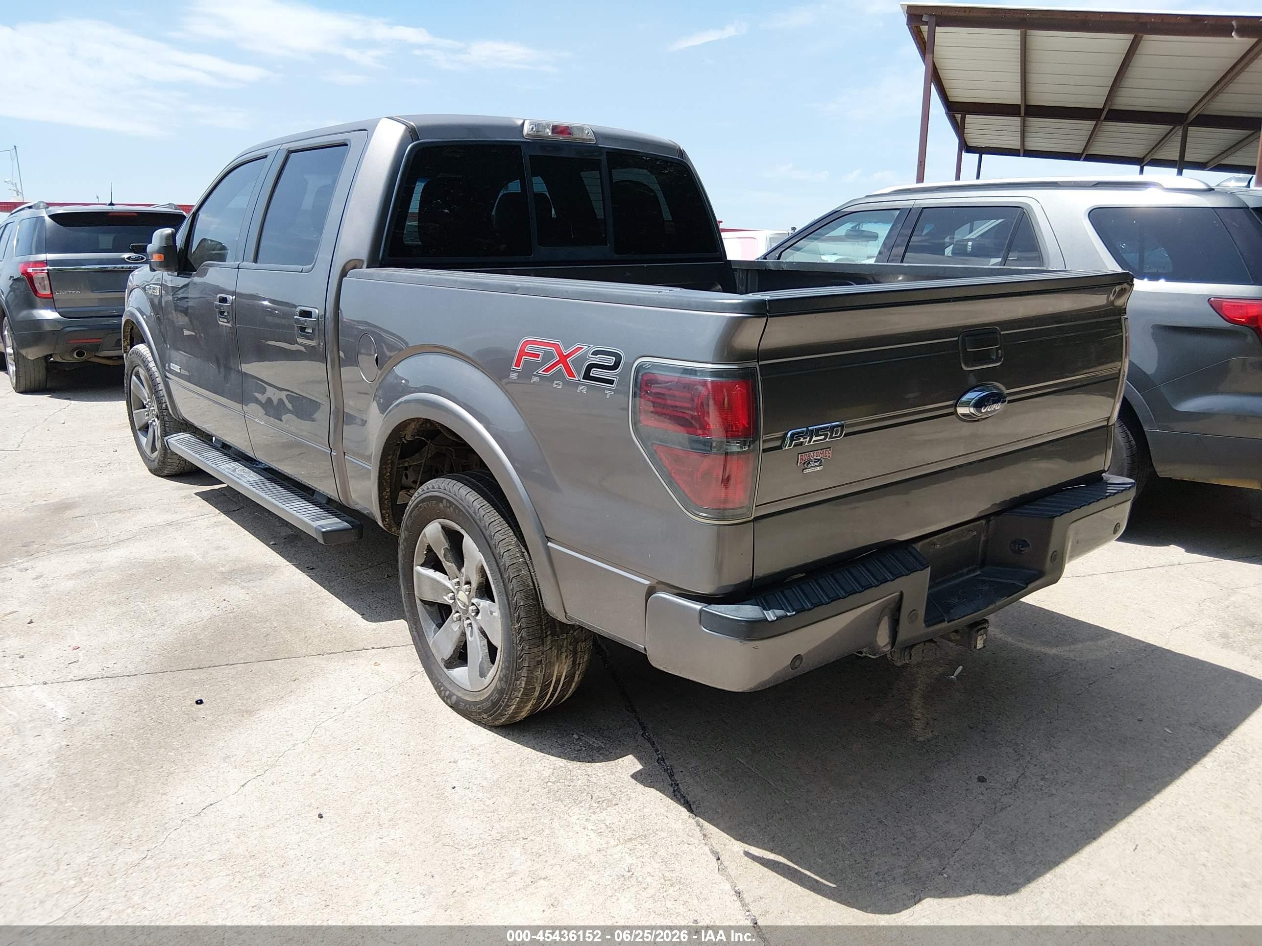2013 Ford F-150 Fx2/king Ranch/lariat/limited/platinum/xl/xlt Gray vin: 1FTFW1CT9DFB51734