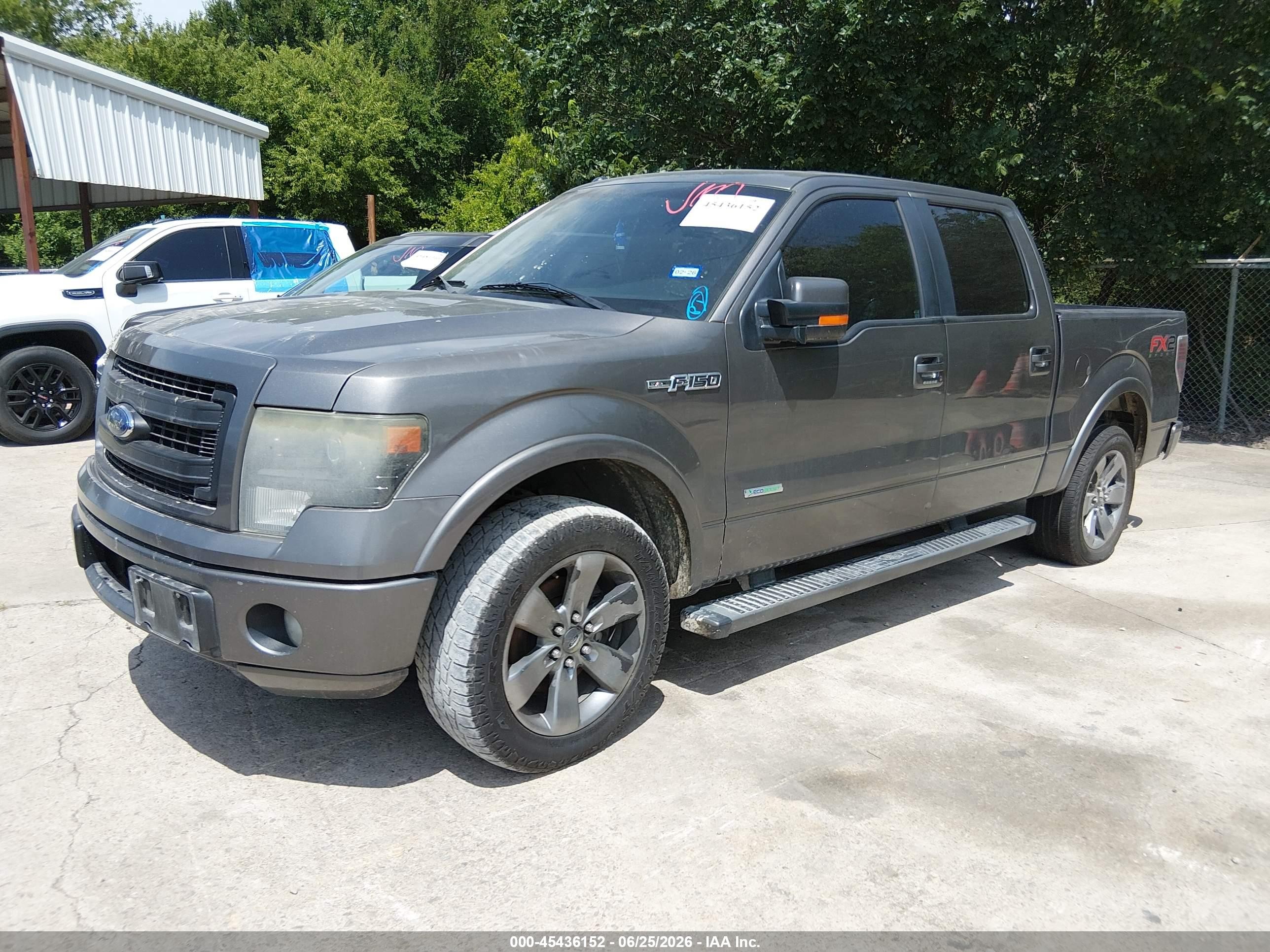 2013 Ford F-150 Fx2/king Ranch/lariat/limited/platinum/xl/xlt Gray vin: 1FTFW1CT9DFB51734