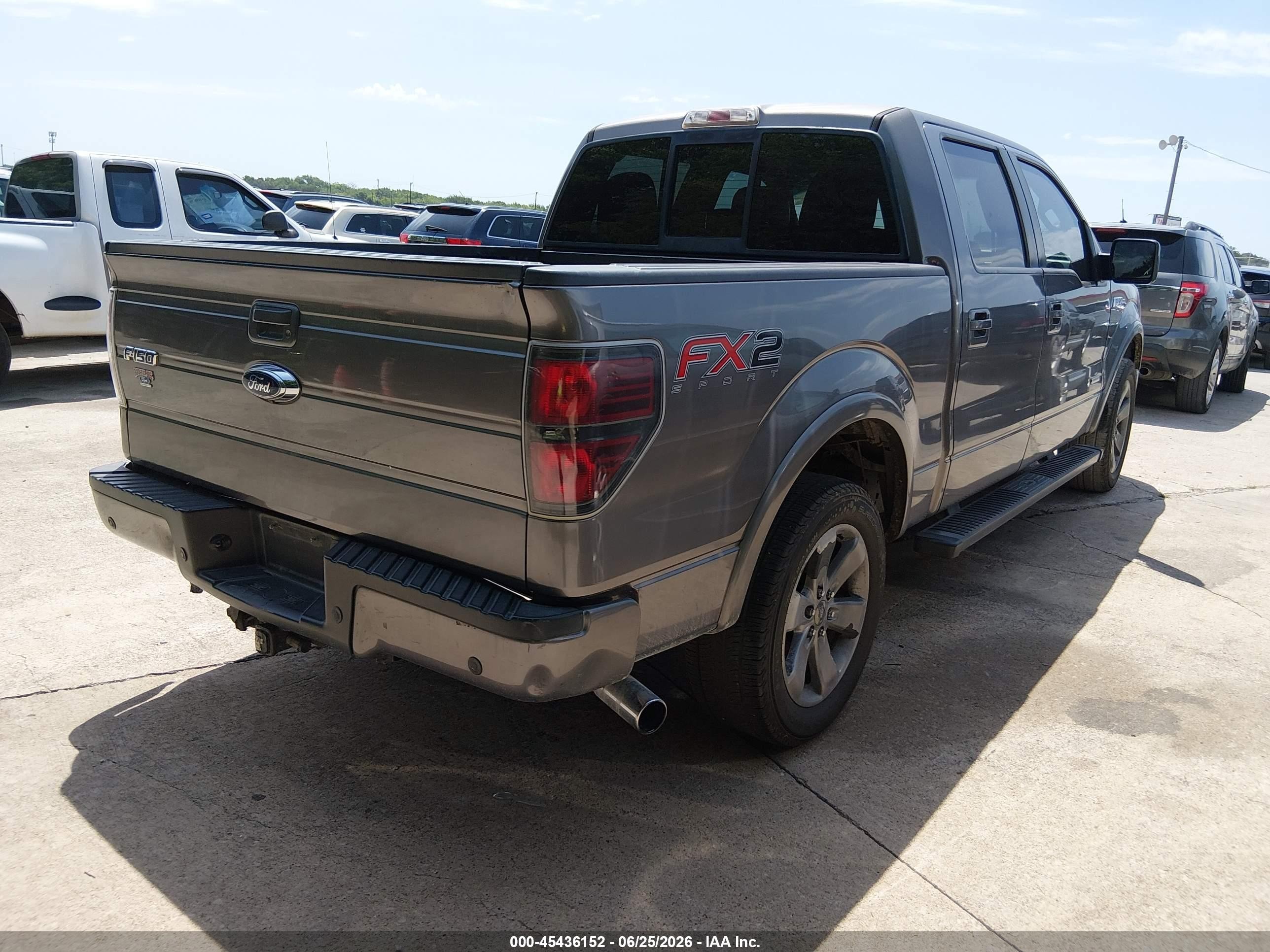 2013 Ford F-150 Fx2/king Ranch/lariat/limited/platinum/xl/xlt Gray vin: 1FTFW1CT9DFB51734