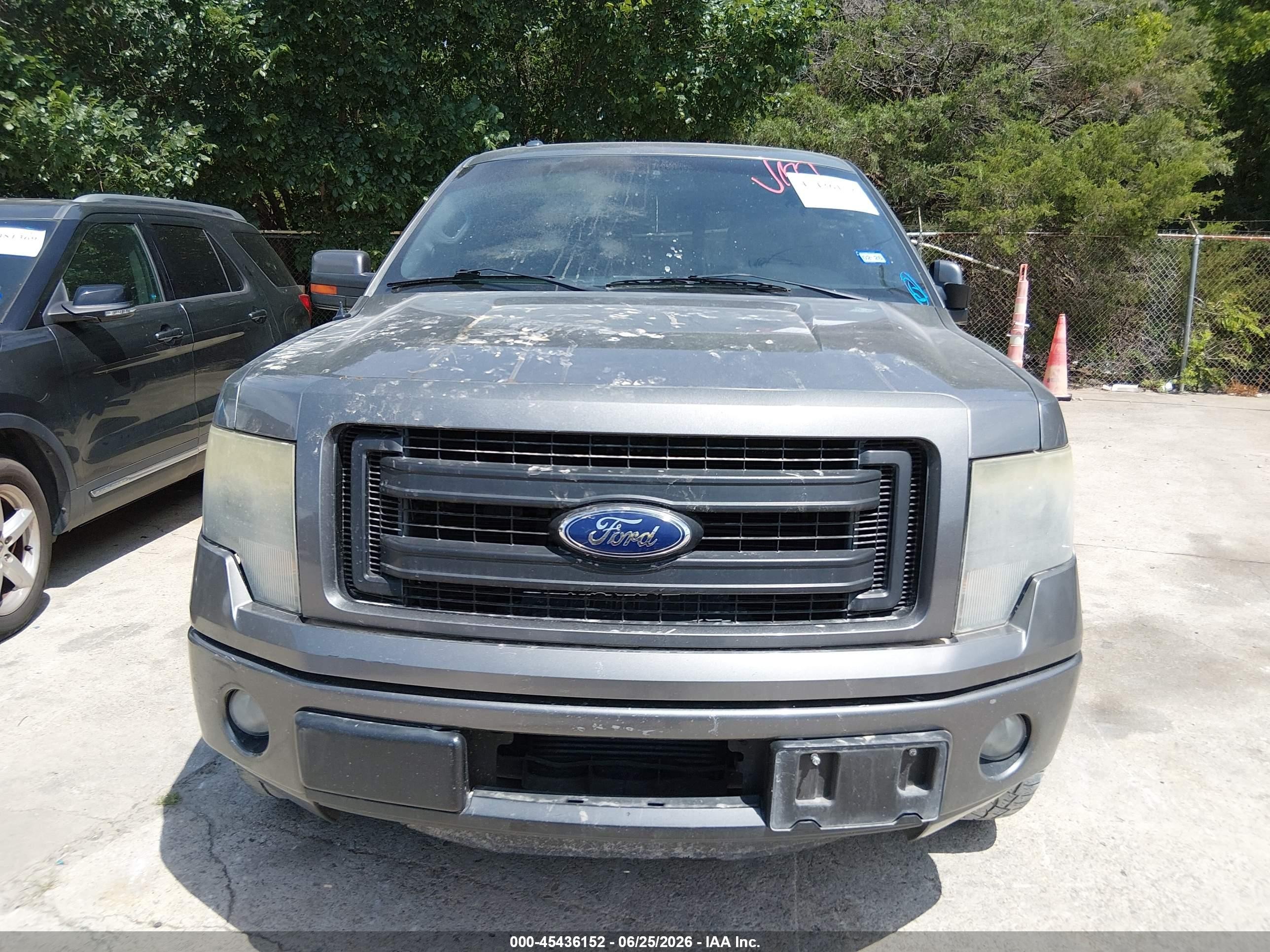 2013 Ford F-150 Fx2/king Ranch/lariat/limited/platinum/xl/xlt Gray vin: 1FTFW1CT9DFB51734