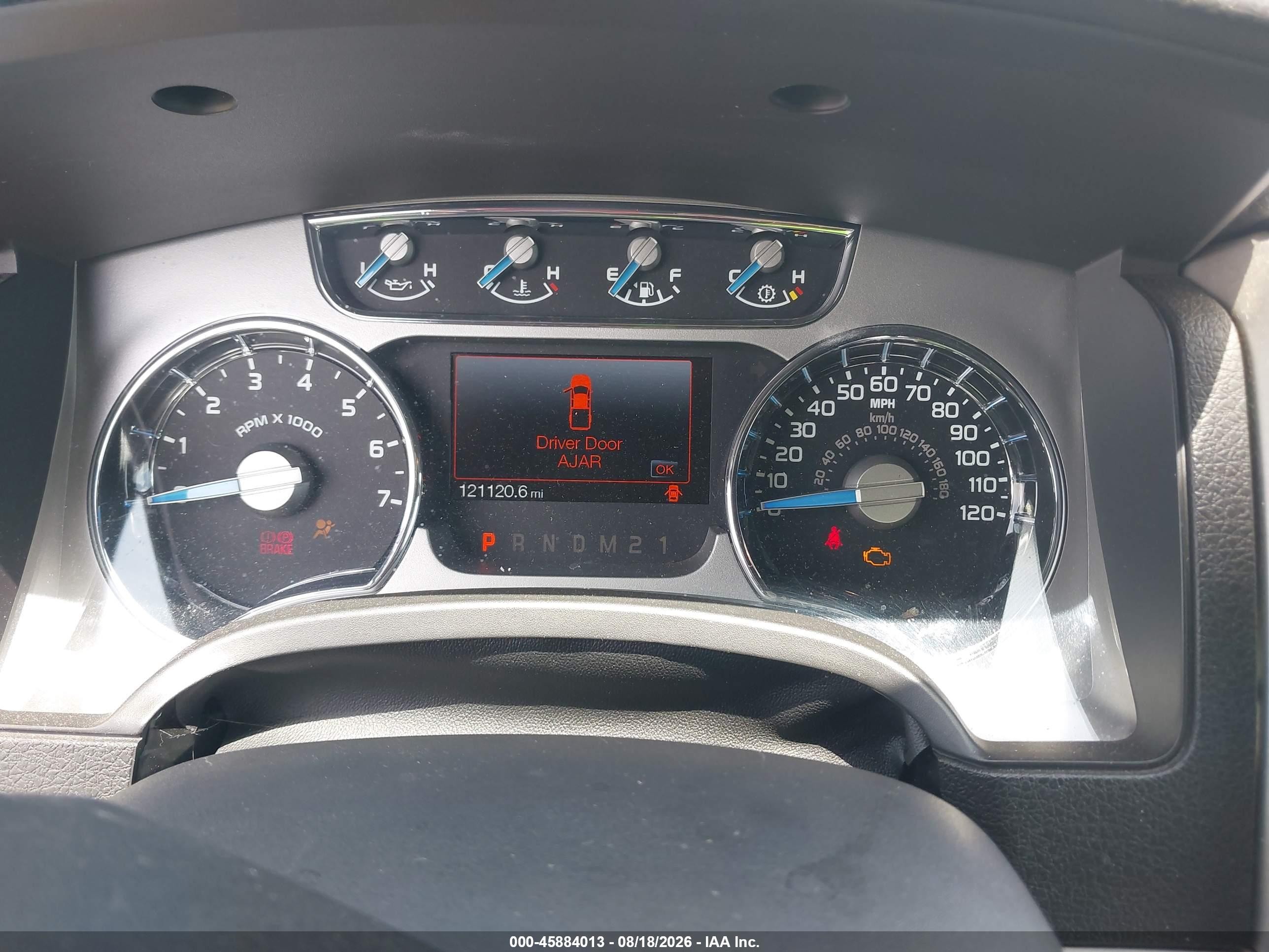 2013 Ford F-150 Platinum Серый vin: 1FTFW1CT9DFB88153