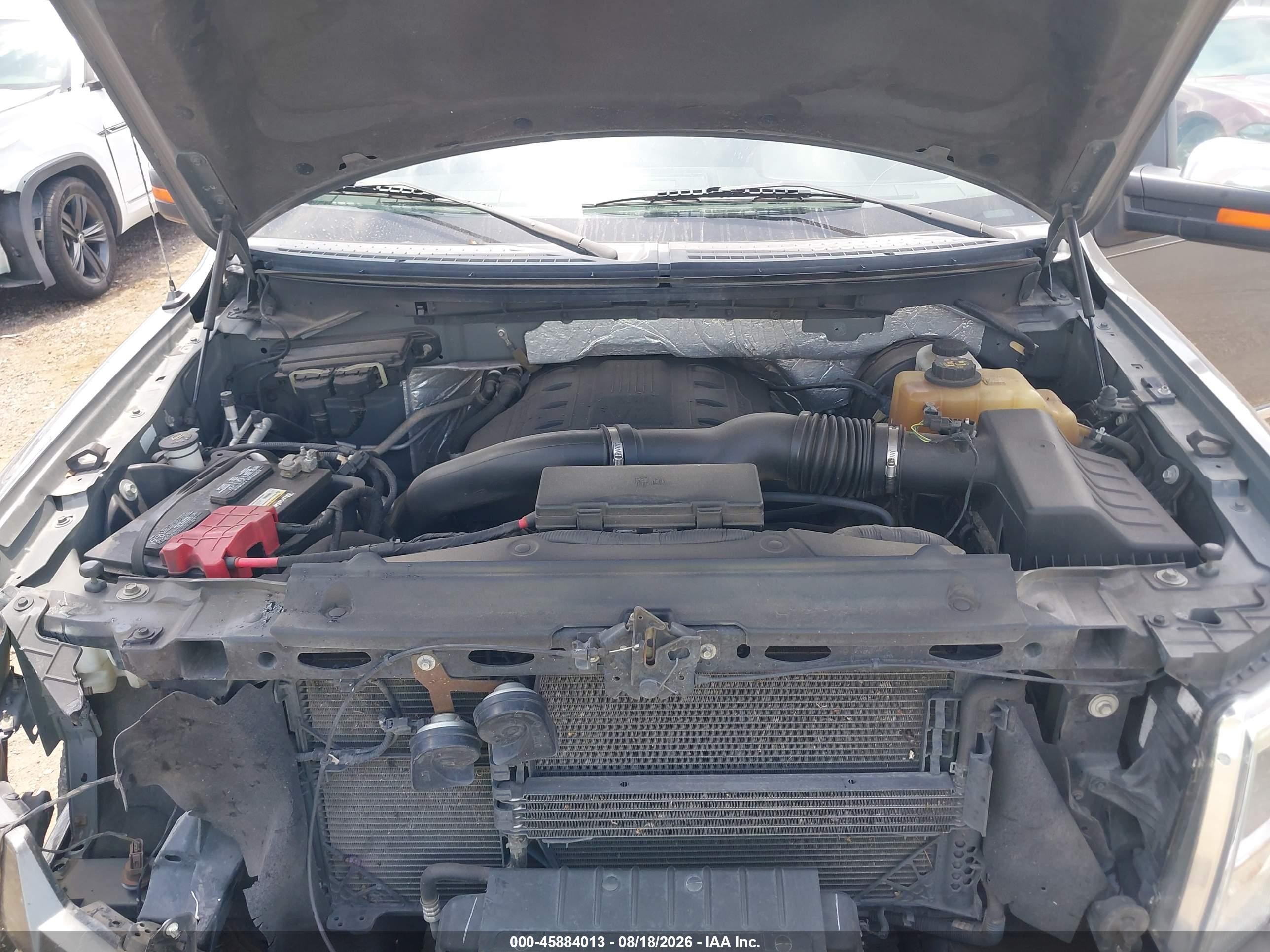 2013 Ford F-150 Platinum Серый vin: 1FTFW1CT9DFB88153