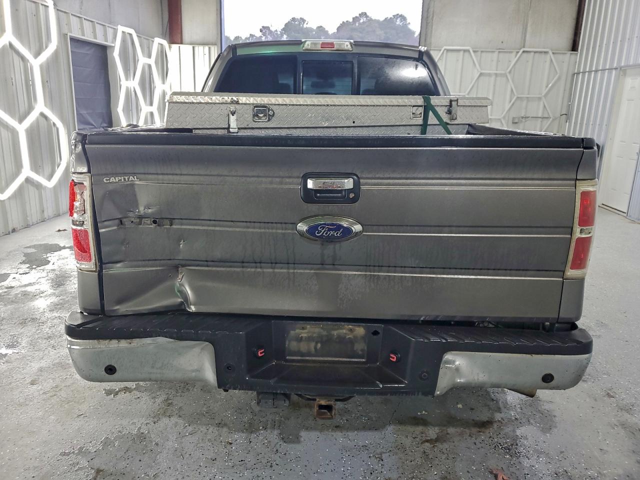 2013 Ford F150 Supercrew Gray vin: 1FTFW1CT9DFD19078