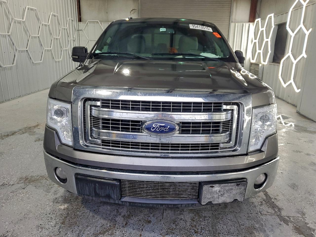 2013 Ford F150 Supercrew Gray vin: 1FTFW1CT9DFD19078