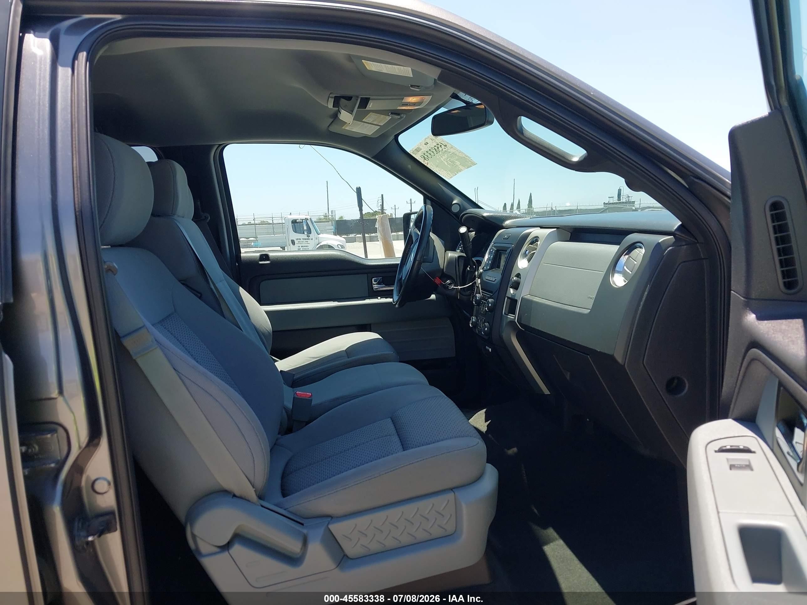 2013 Ford F-150 Xlt Gray vin: 1FTFW1CT9DFD69107