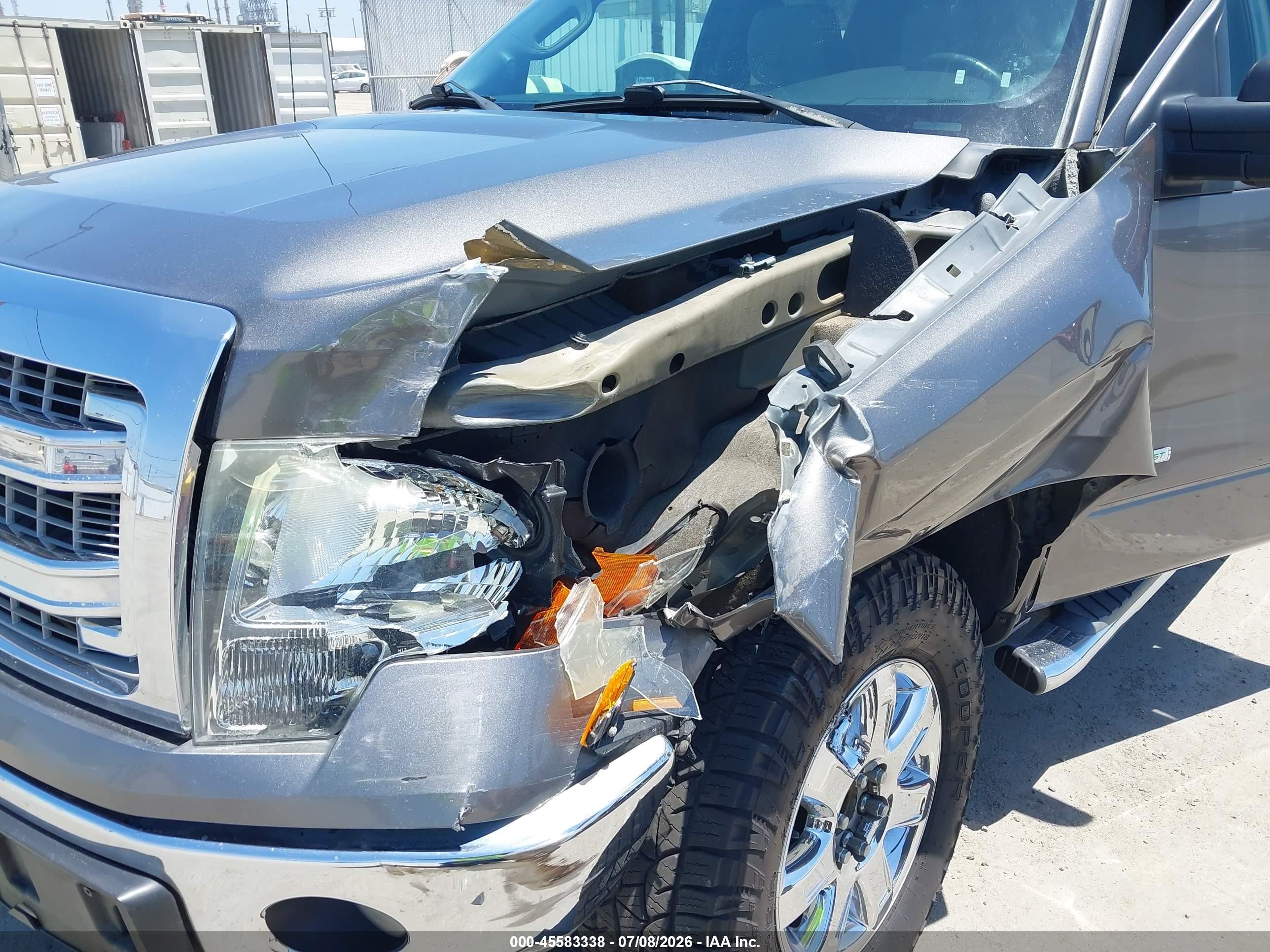 2013 Ford F-150 Xlt Gray vin: 1FTFW1CT9DFD69107