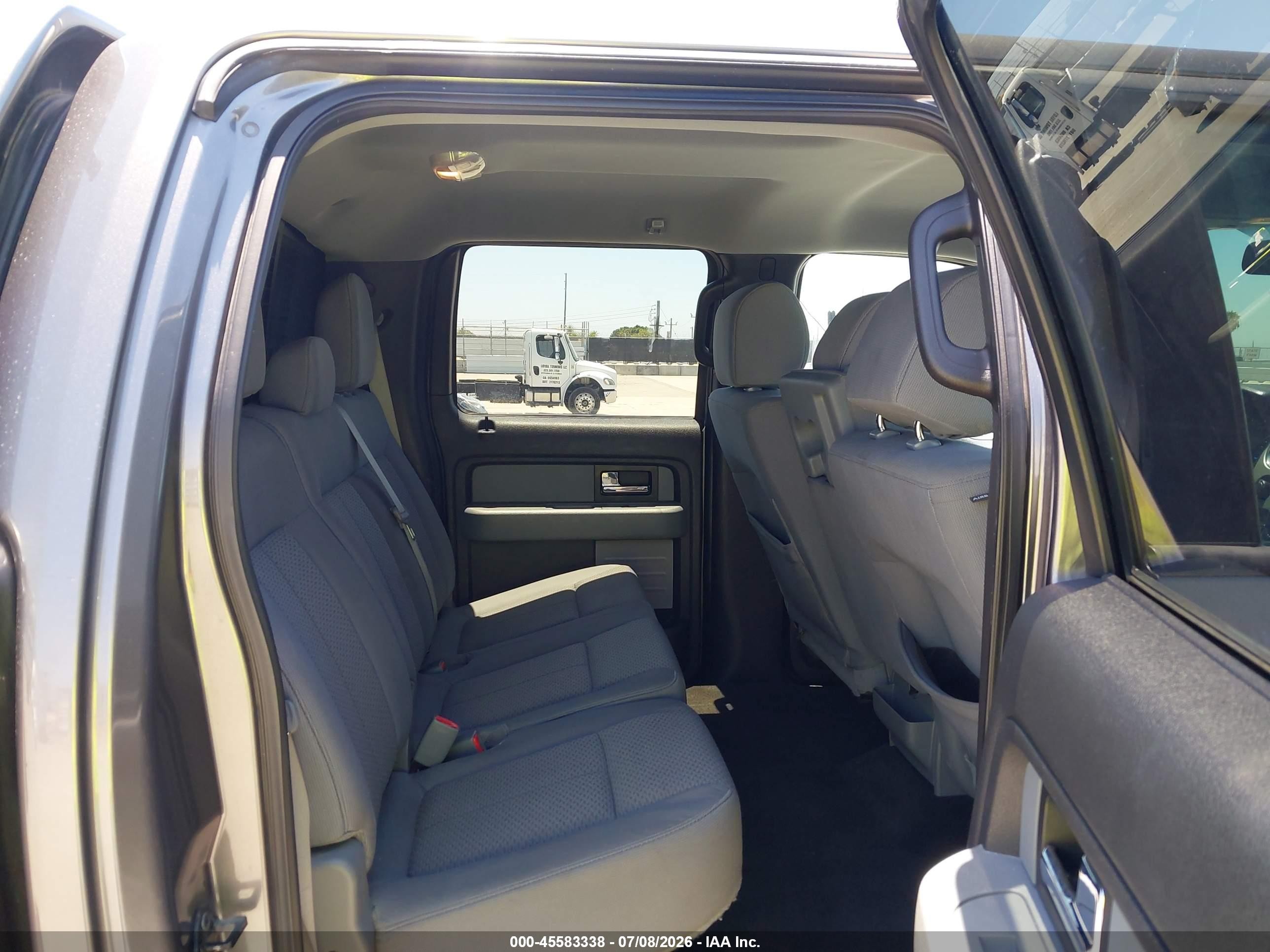 2013 Ford F-150 Xlt Gray vin: 1FTFW1CT9DFD69107