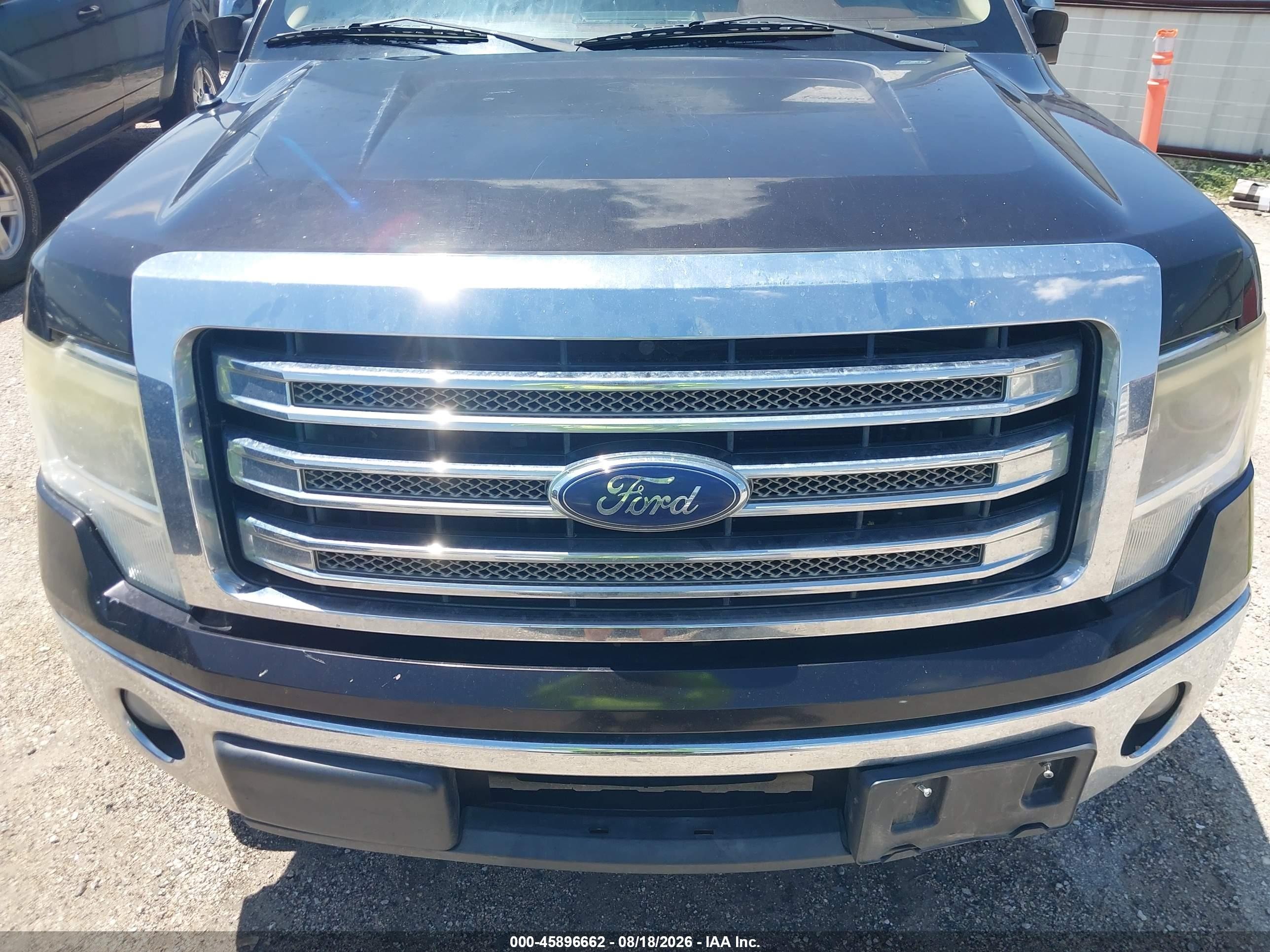 2013 Ford F-150 King Ranch Black vin: 1FTFW1CT9DKF93646