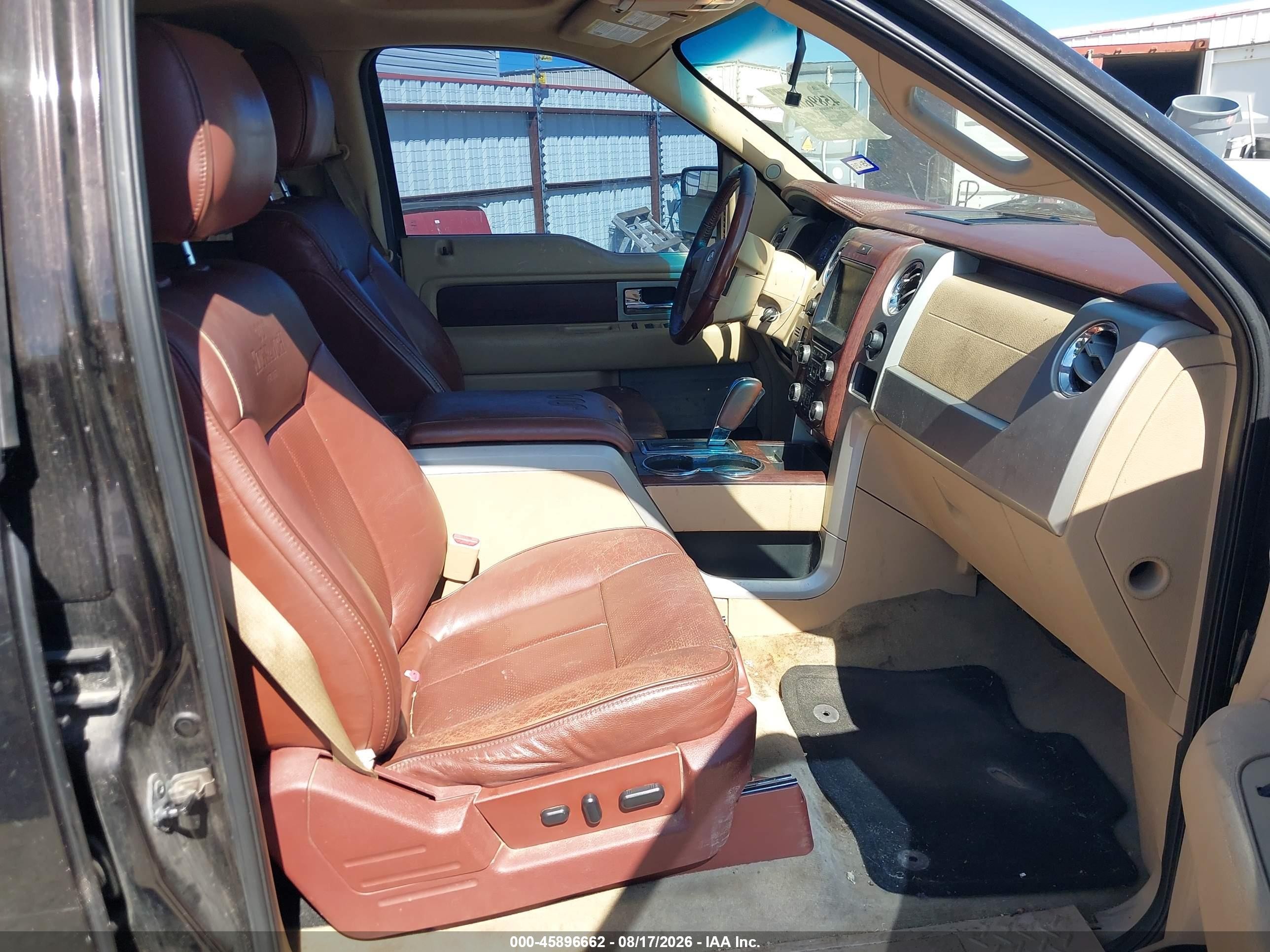 2013 Ford F-150 King Ranch Black vin: 1FTFW1CT9DKF93646