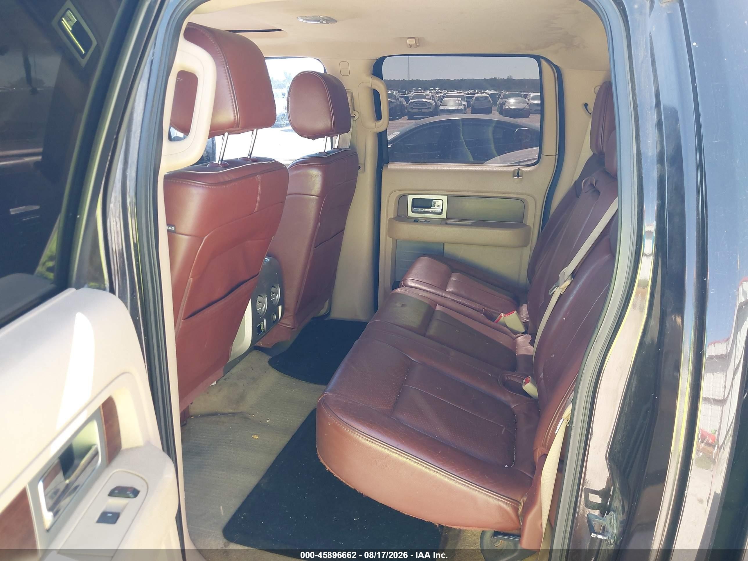 2013 Ford F-150 King Ranch Black vin: 1FTFW1CT9DKF93646