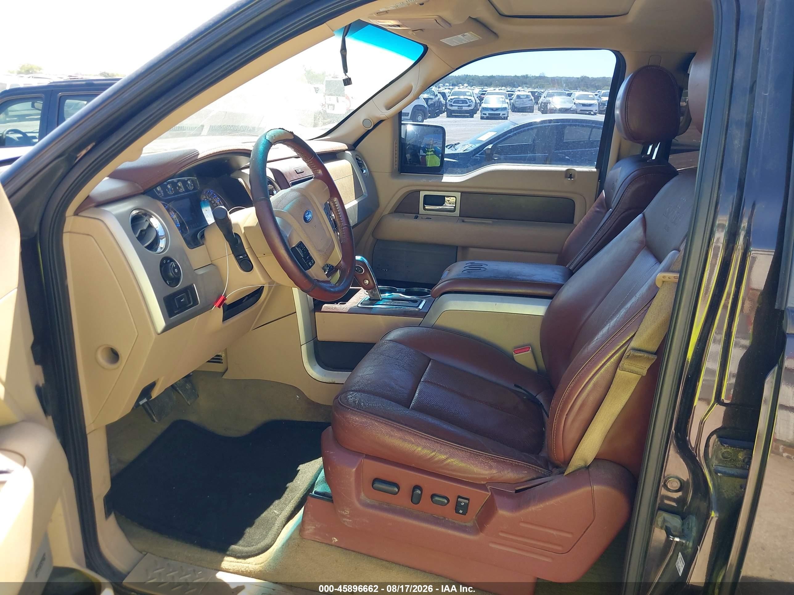 2013 Ford F-150 King Ranch Black vin: 1FTFW1CT9DKF93646