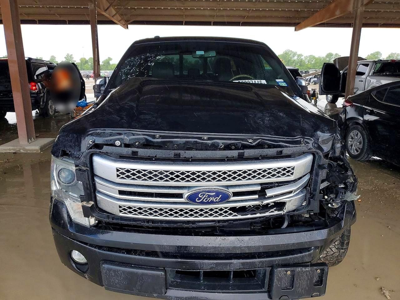 2014 Ford F150 Supercrew Black vin: 1FTFW1CT9EFB06293