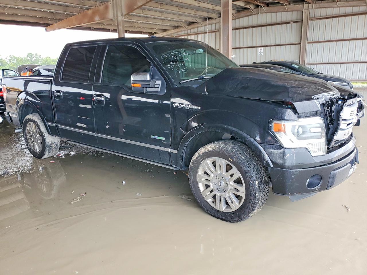 2014 Ford F150 Supercrew Black vin: 1FTFW1CT9EFB06293