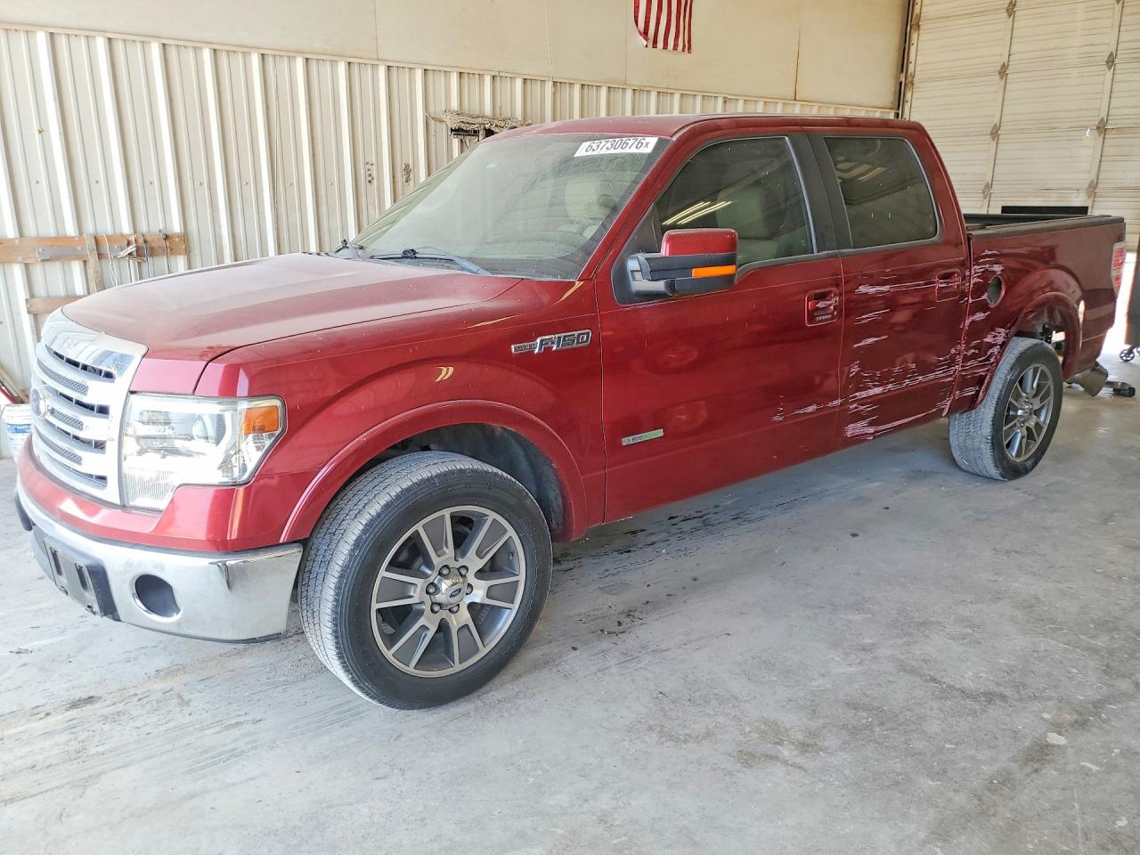 2014 Ford F150 Supercrew Red vin: 1FTFW1CT9EKD14357